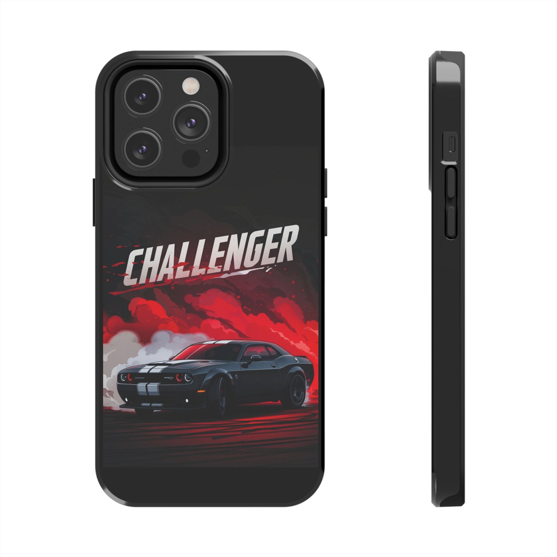 Dodge Challenger Muscle Car Hellcat Tough Phone Cases for Iphones & Samsung Phones Durable