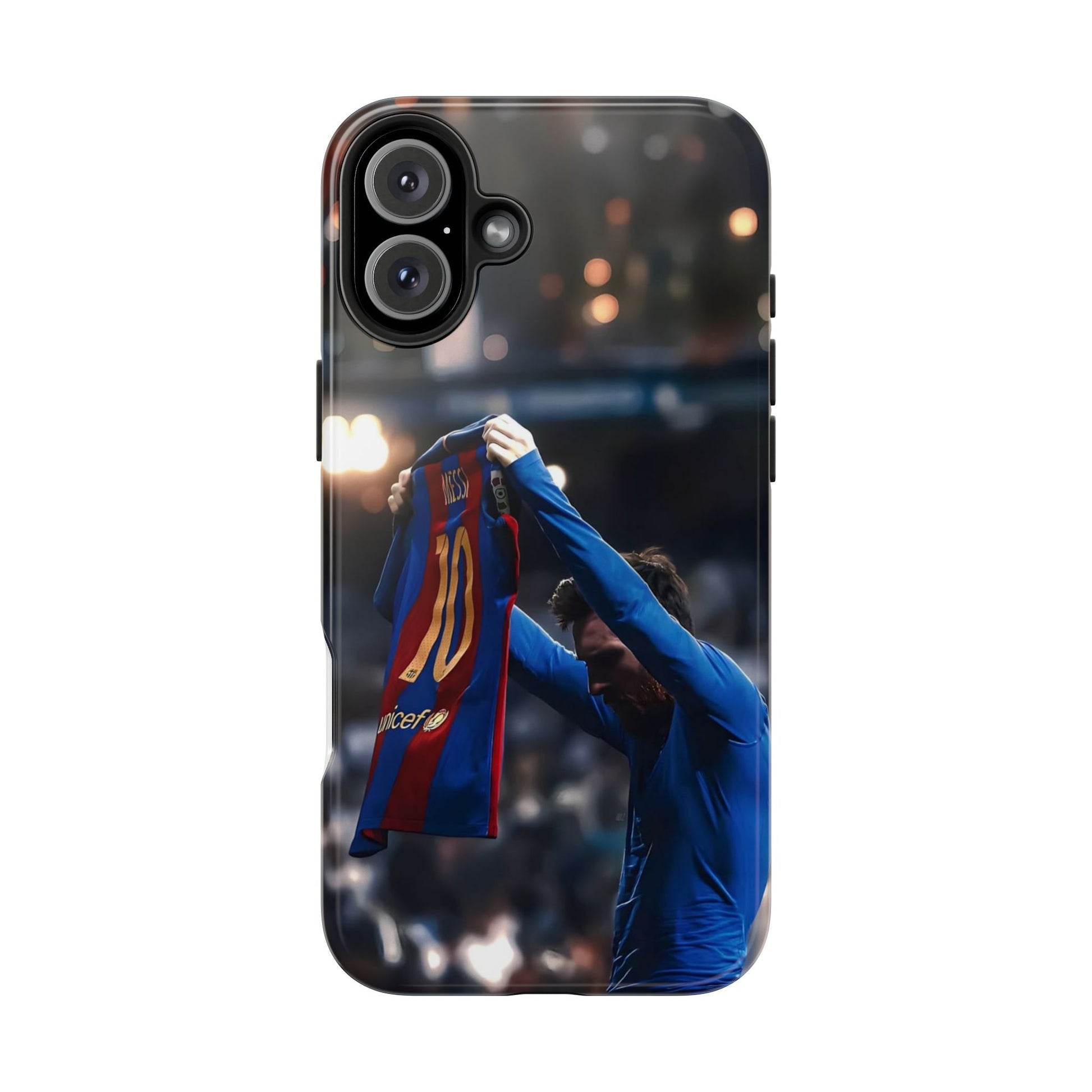 Soccer Champ Messi Tough Phone Cases for Iphones & Samsung Phones Durable