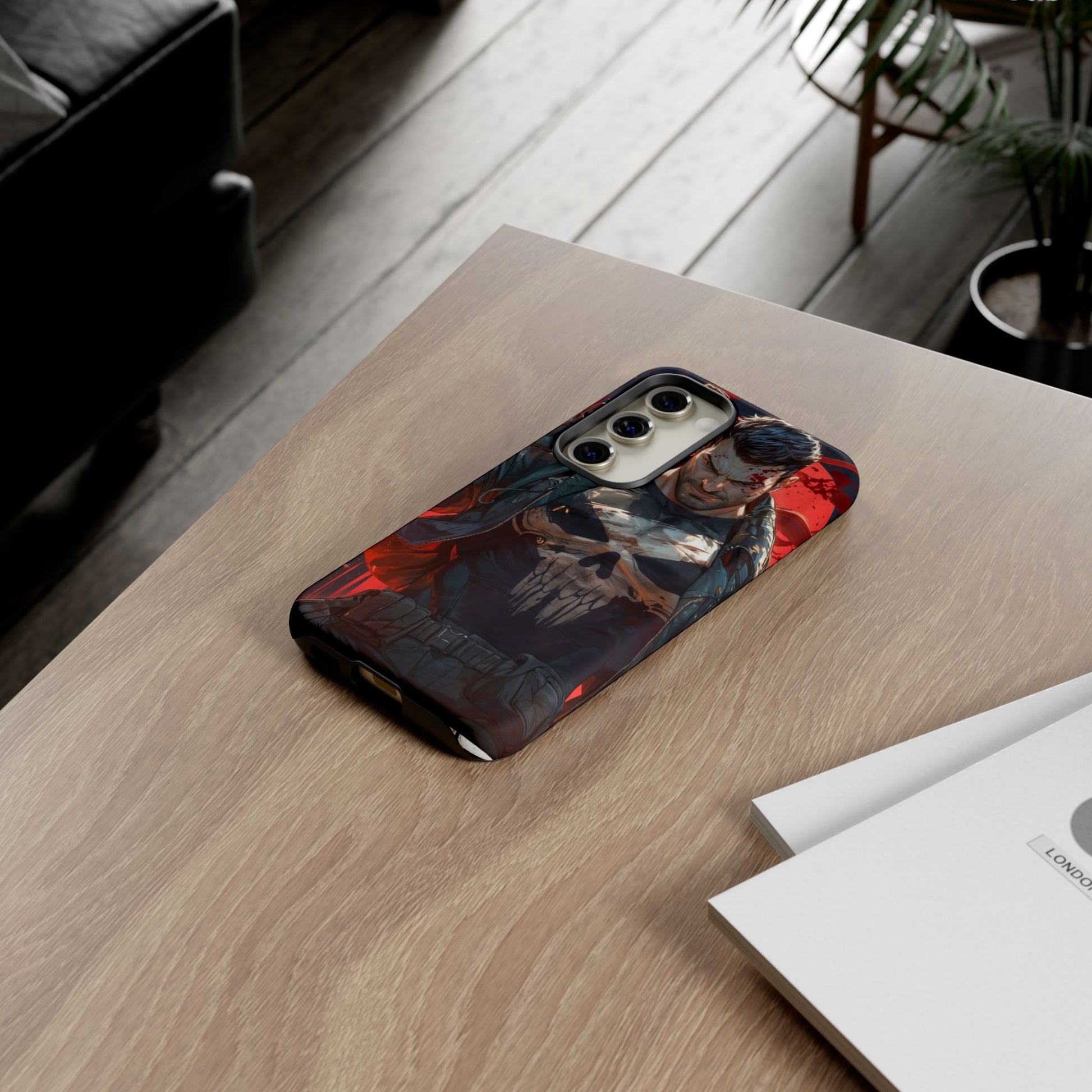 Punisher Tough Cases for iPhones, Samsung, and Pixel