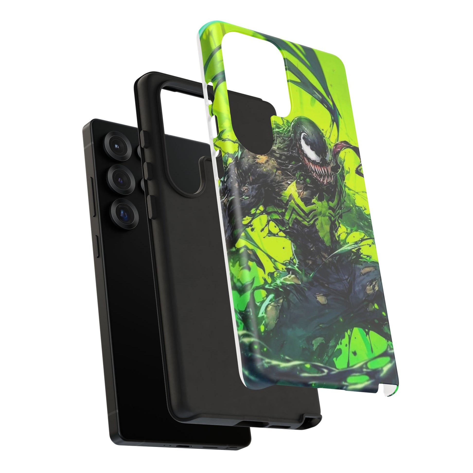 Evil Venom Phone Case, Tough Cases, Marvel Comics Phone for iPhones, Samsung, and Pixel