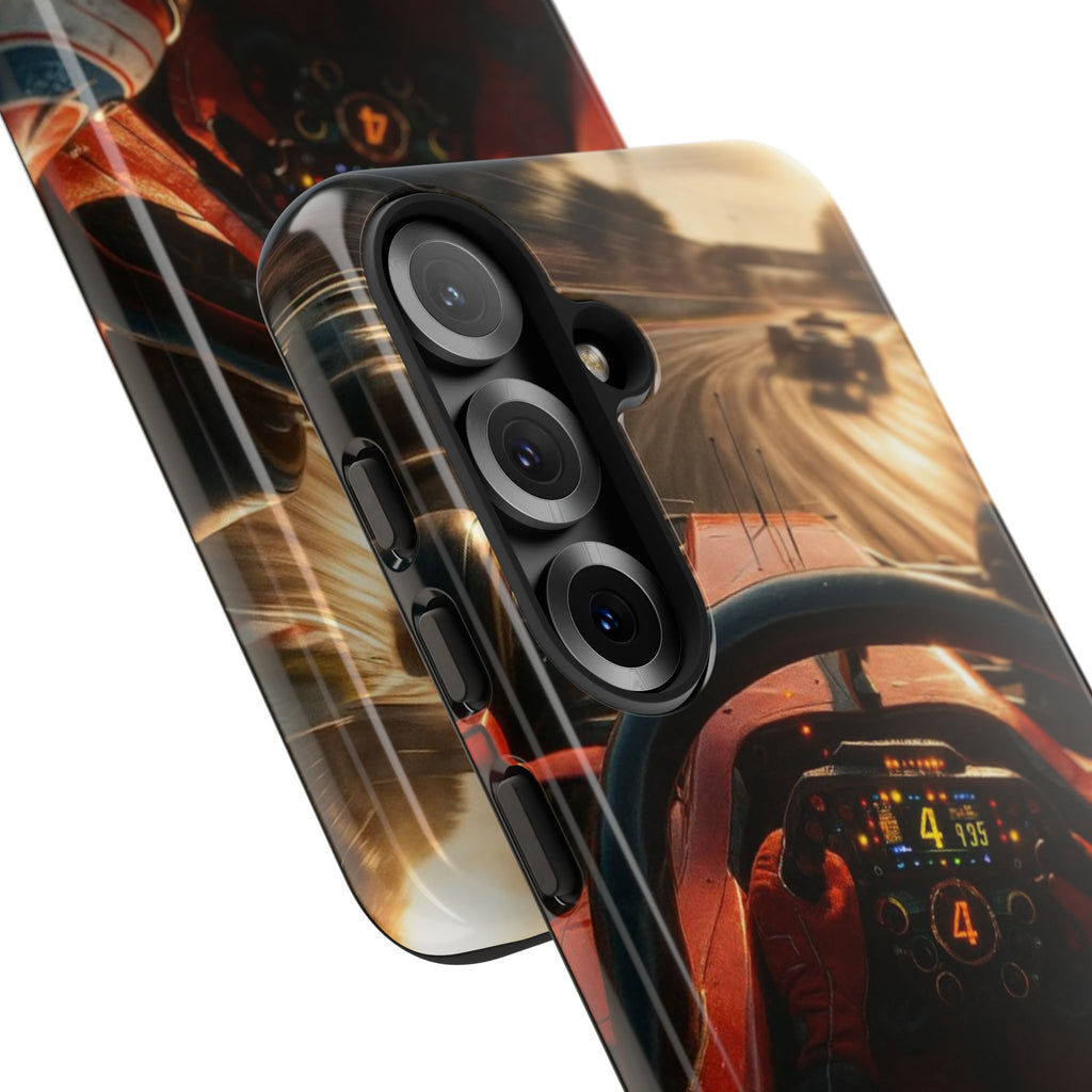 Formula 1 Cockpit Phone Case, Tough Cases for iPhones, Samsung, and Pixel