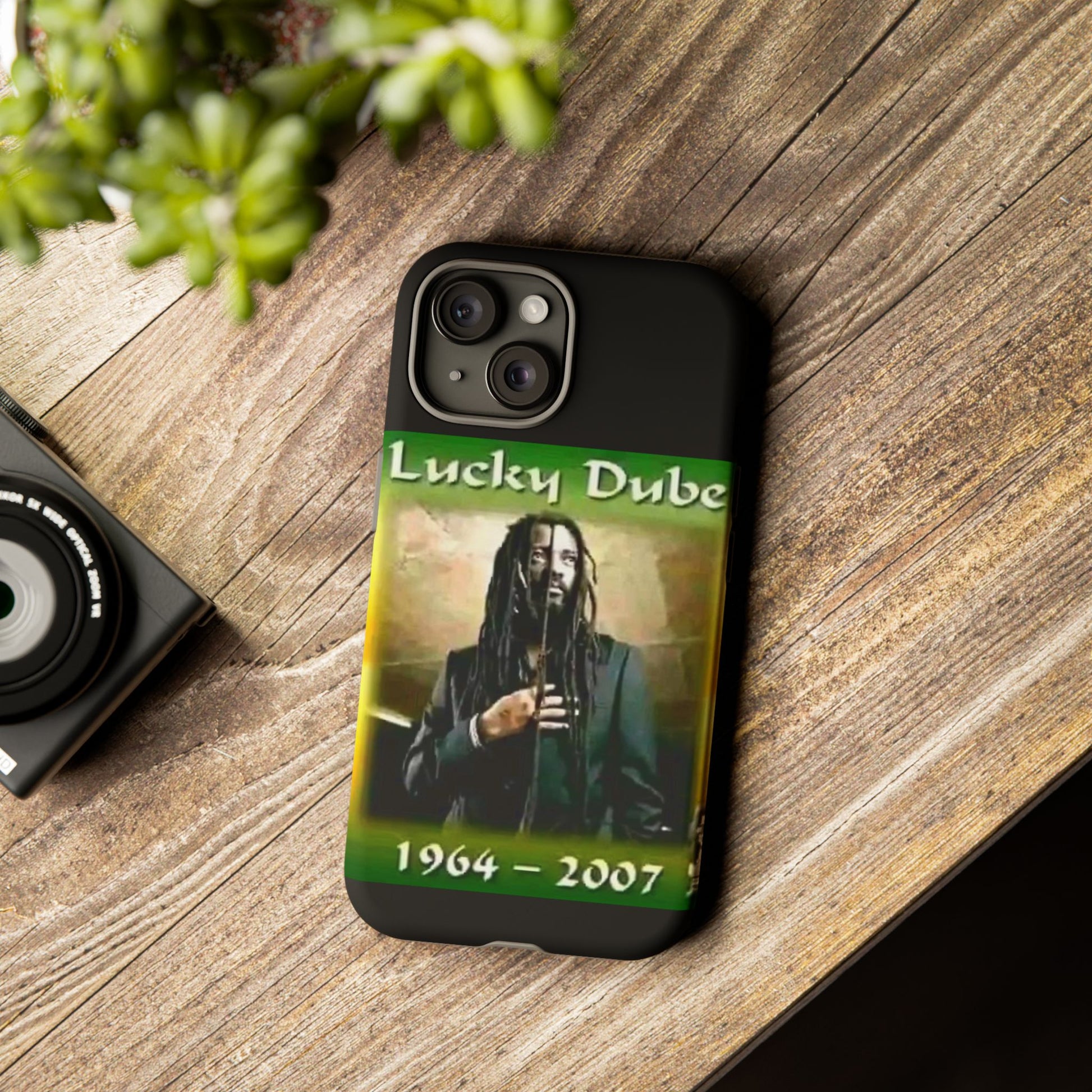 Lucky Dube Tough Cases for iPhones, Samsung, and Pixel