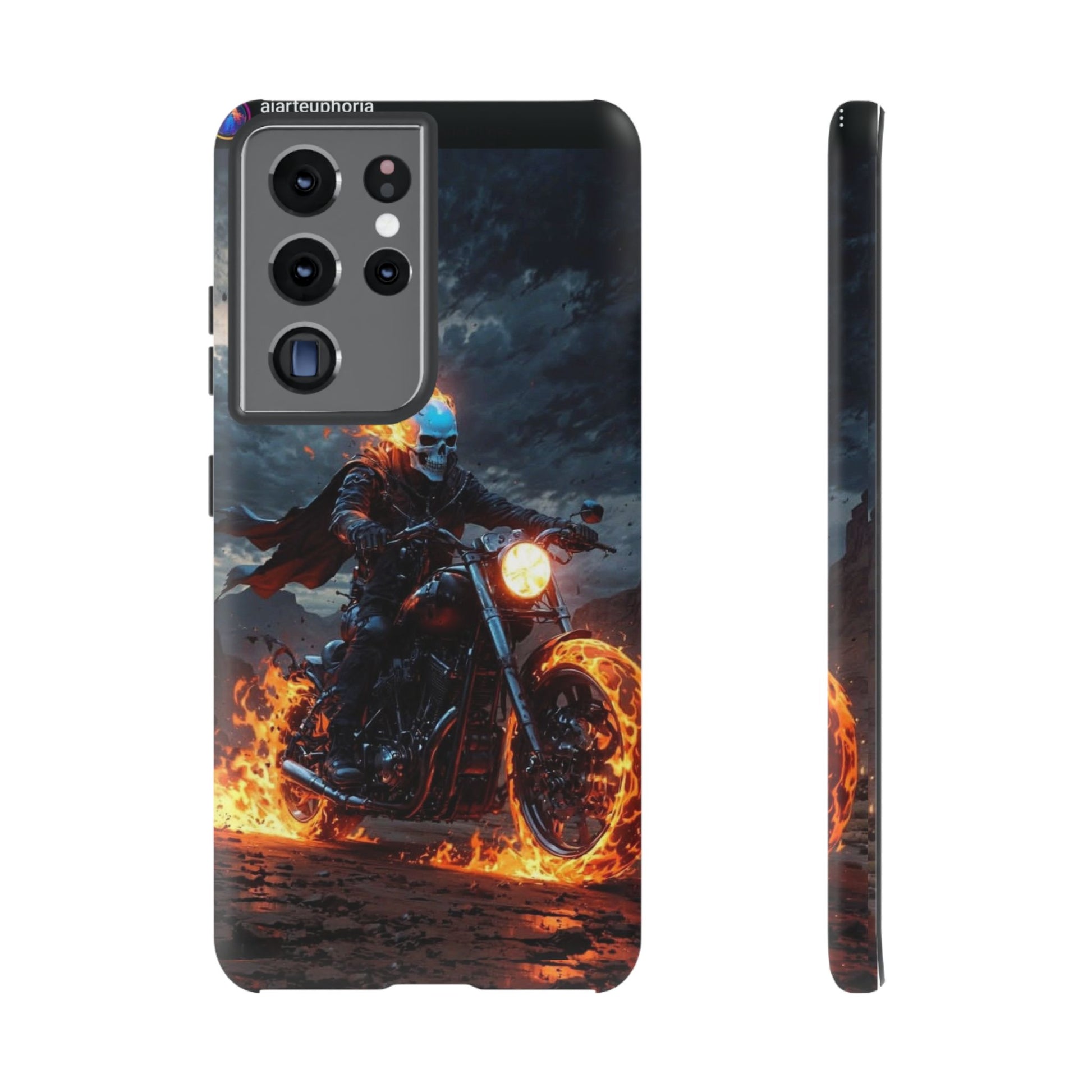 Marvel's Ghost Rider Tough Cases for iPhones, Samsung, and Pixel