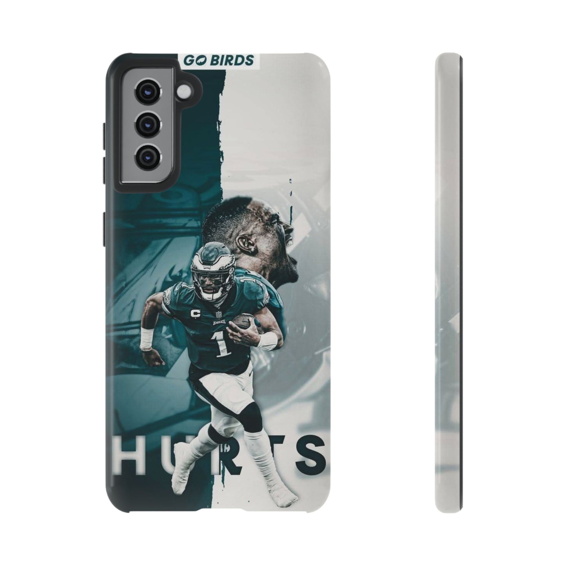 Jalen Hurts Eagles Football Tough Cases for iPhones, Samsung, and Pixel