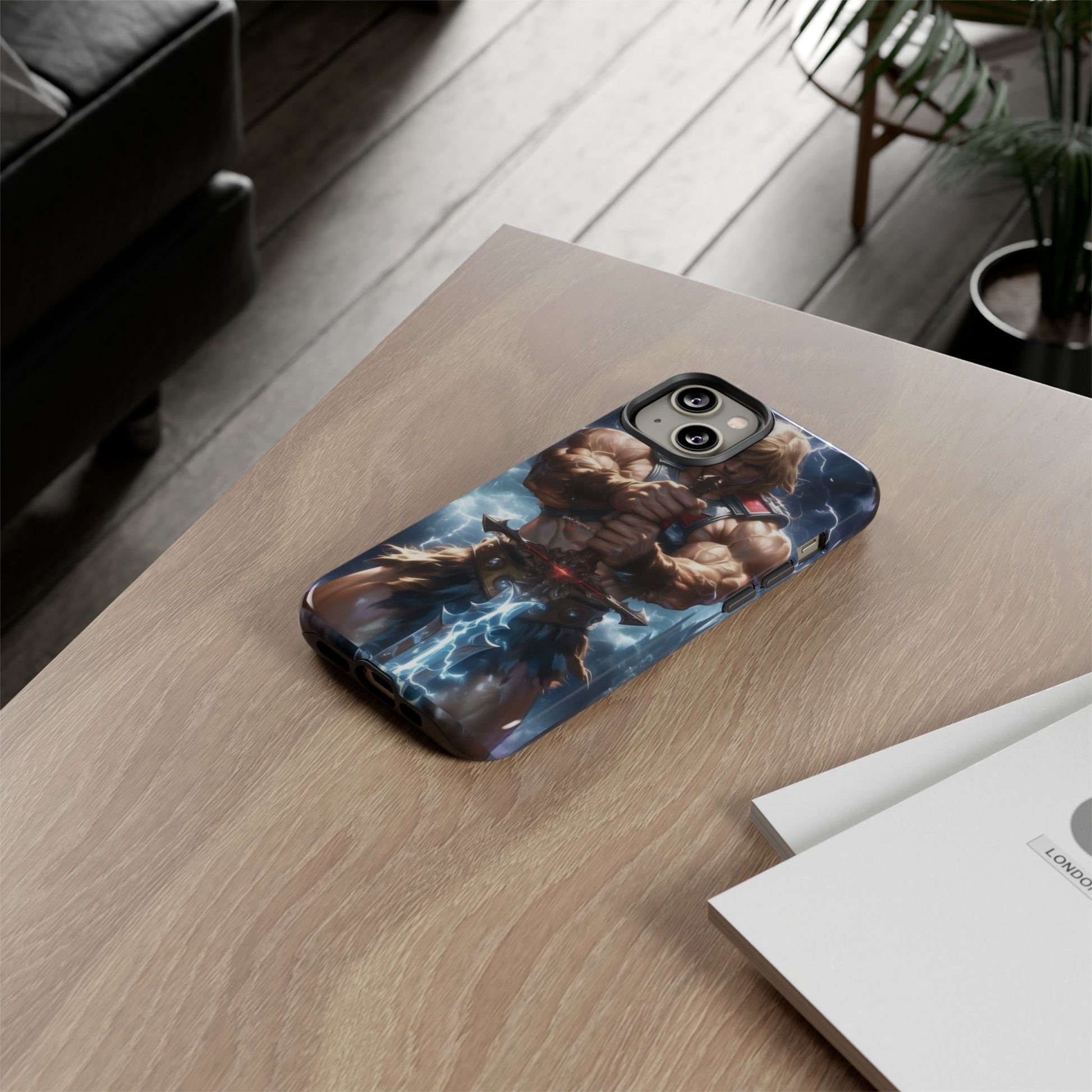 He-Man Masters of the Universe Tough Cases for iPhones, Samsung, and Pixel