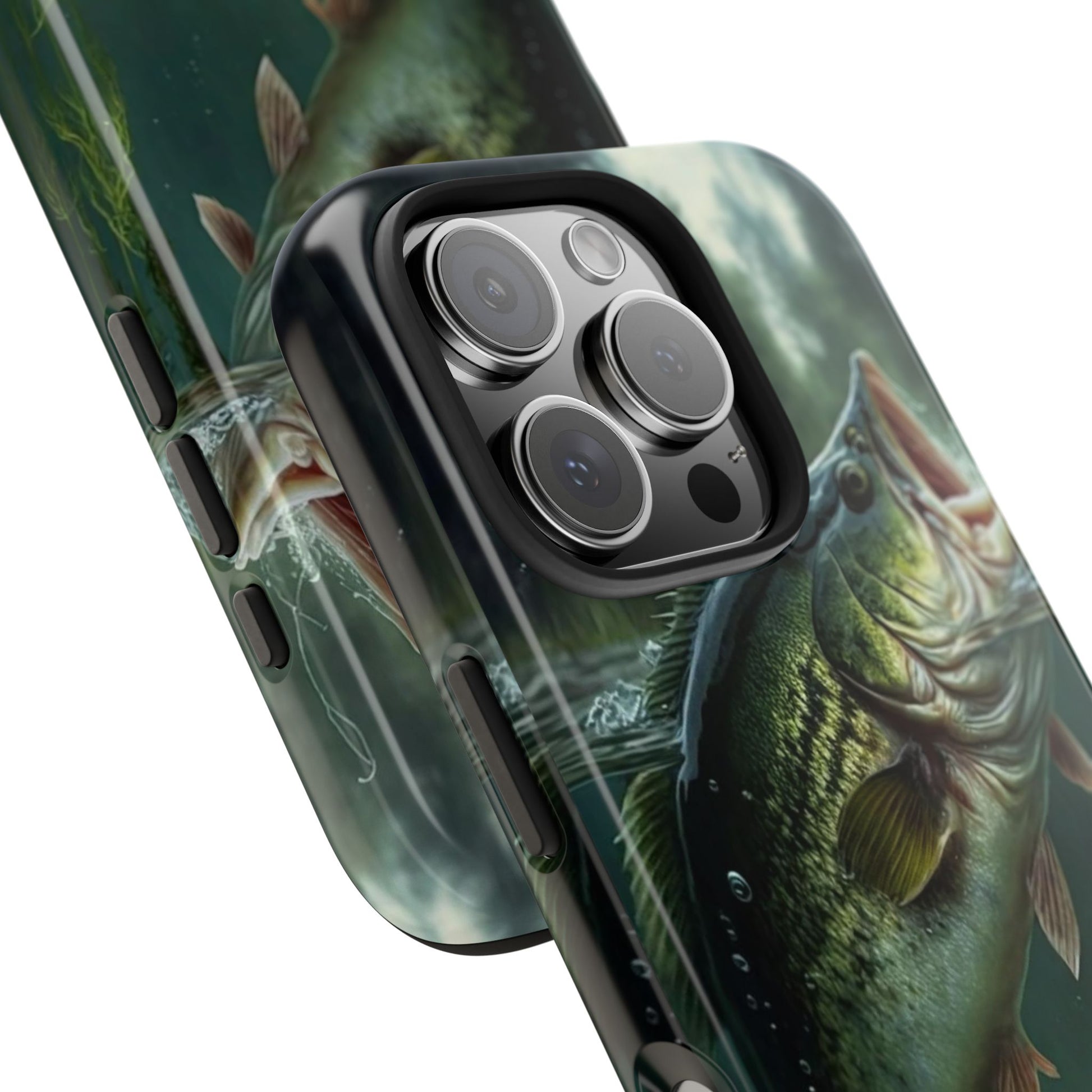 Large Mouth Bass Theme Phone Cases for iPhones & Samsung Phones