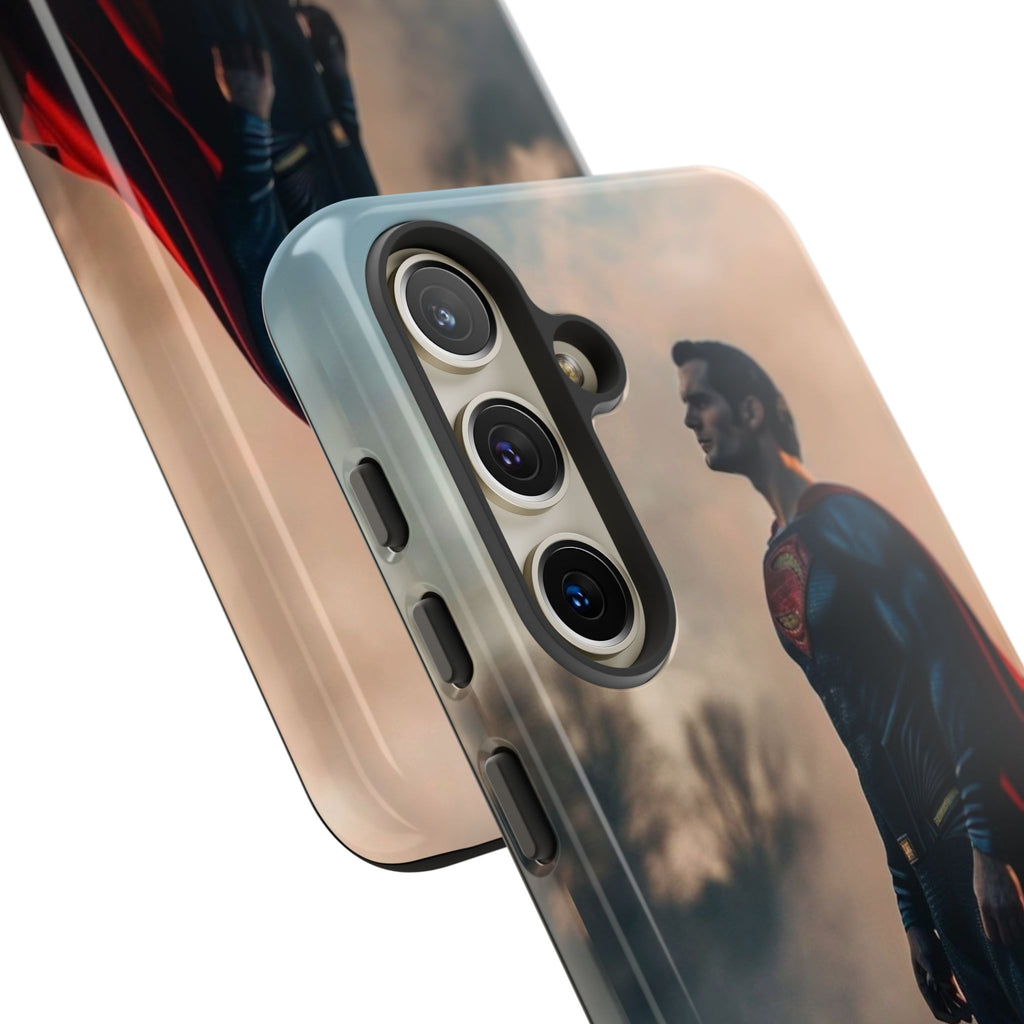 Henry Cavil Superman Tough Cases for iPhones, Samsung, and Pixel