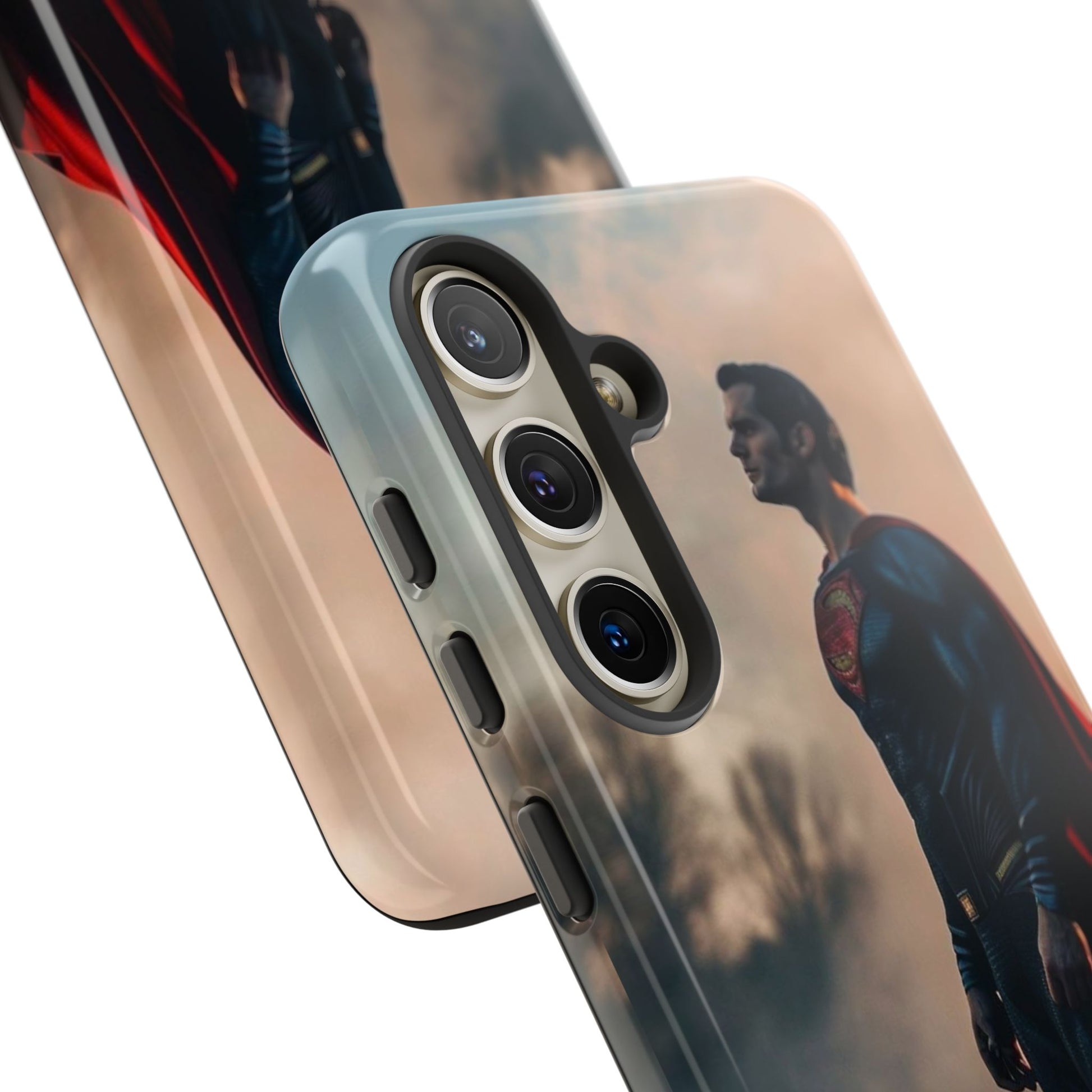 Henry Cavil Superman Tough Cases for iPhones, Samsung, and Pixel