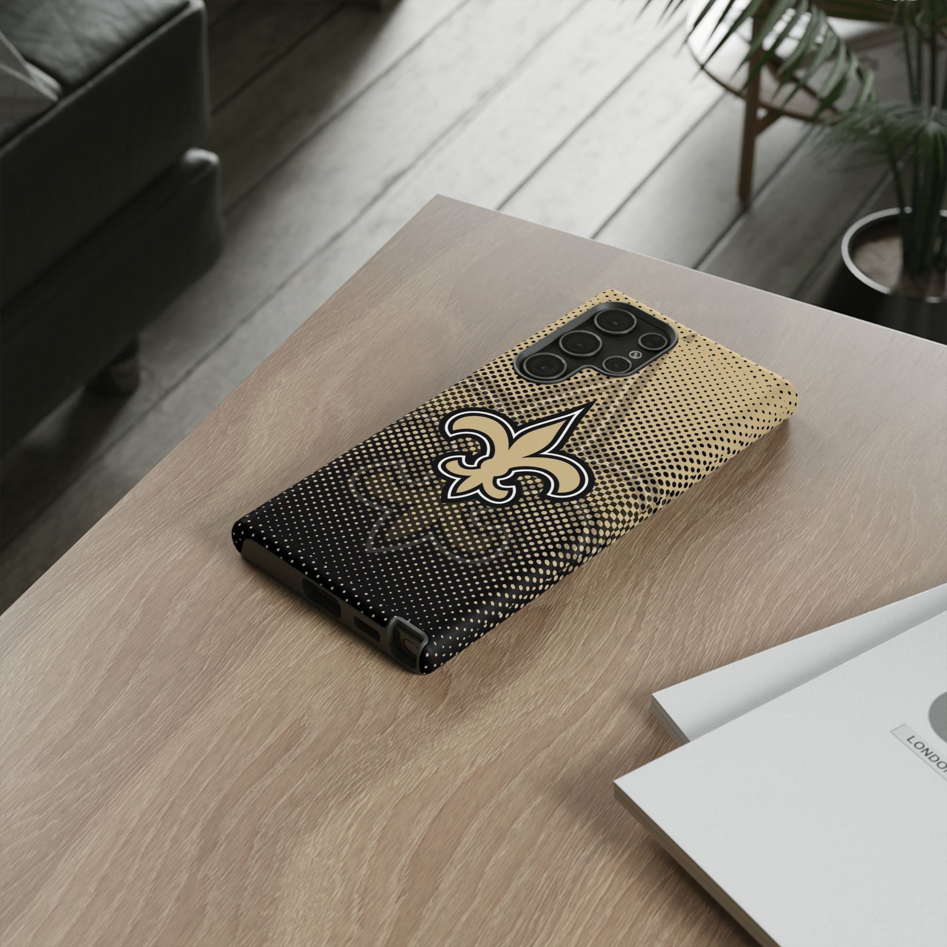 New Orleans Football Saints Logo Tough Cases for iPhones, Samsung, and Pixel