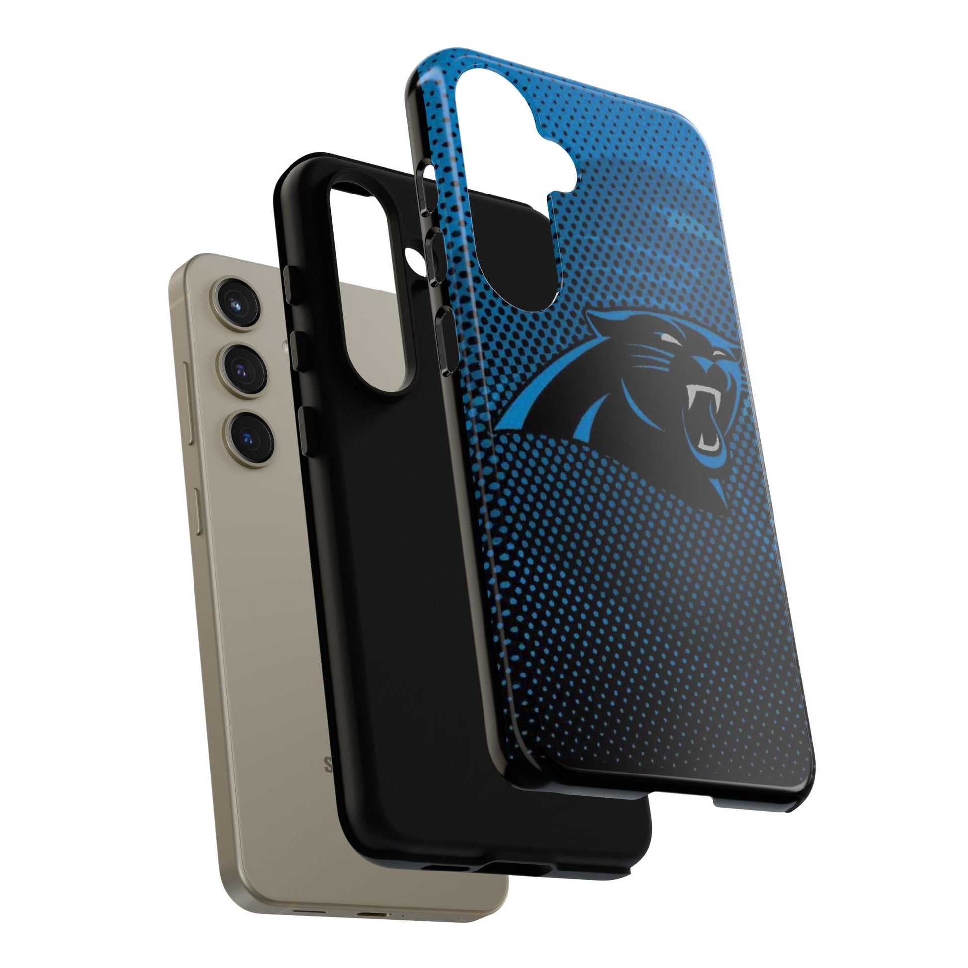 Carolina Panthers Football Logo Tough Cases for iPhones, Samsung, and Pixel