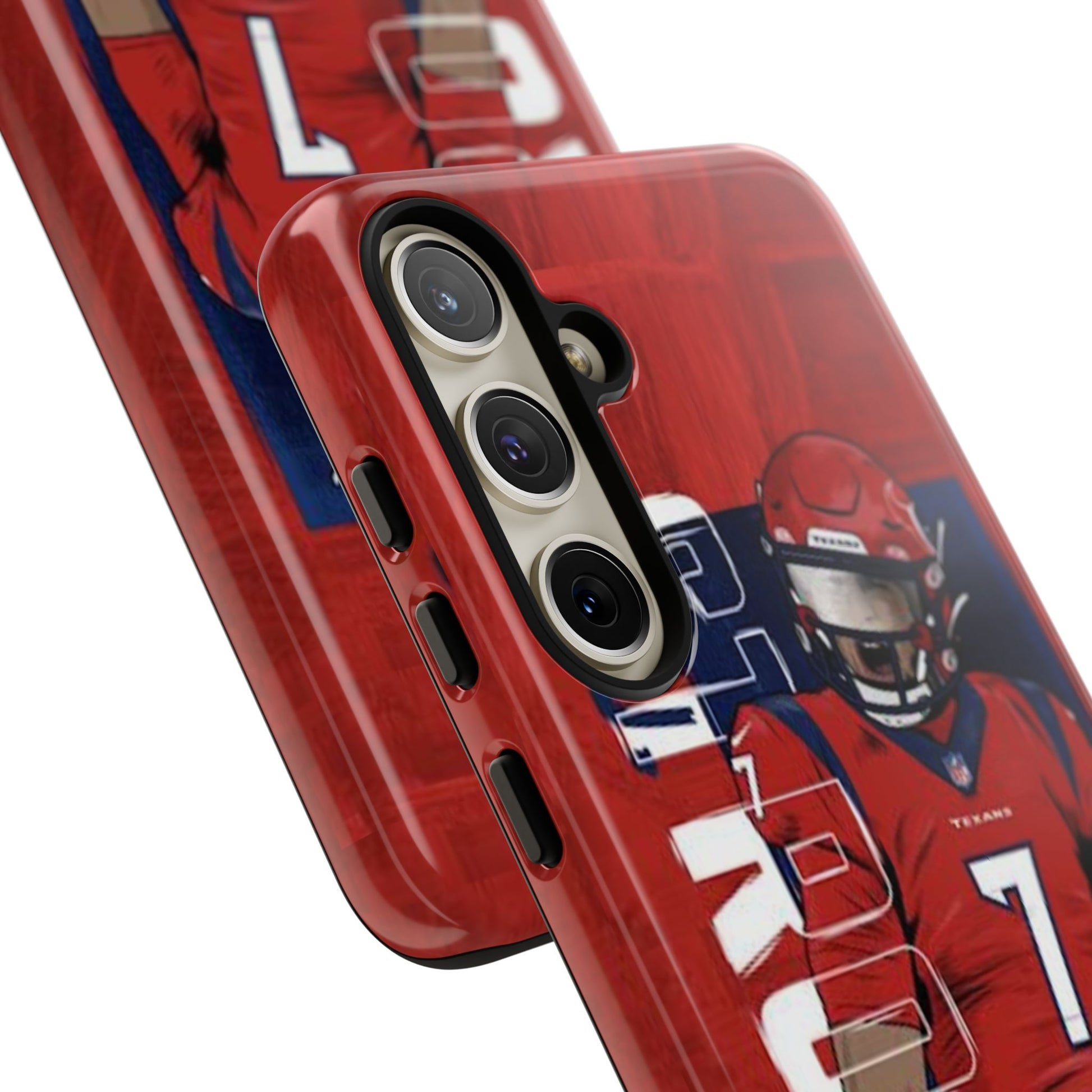 Houston Texans Football CJ Stroud Tough Cases for iPhones, Samsung, and Pixel
