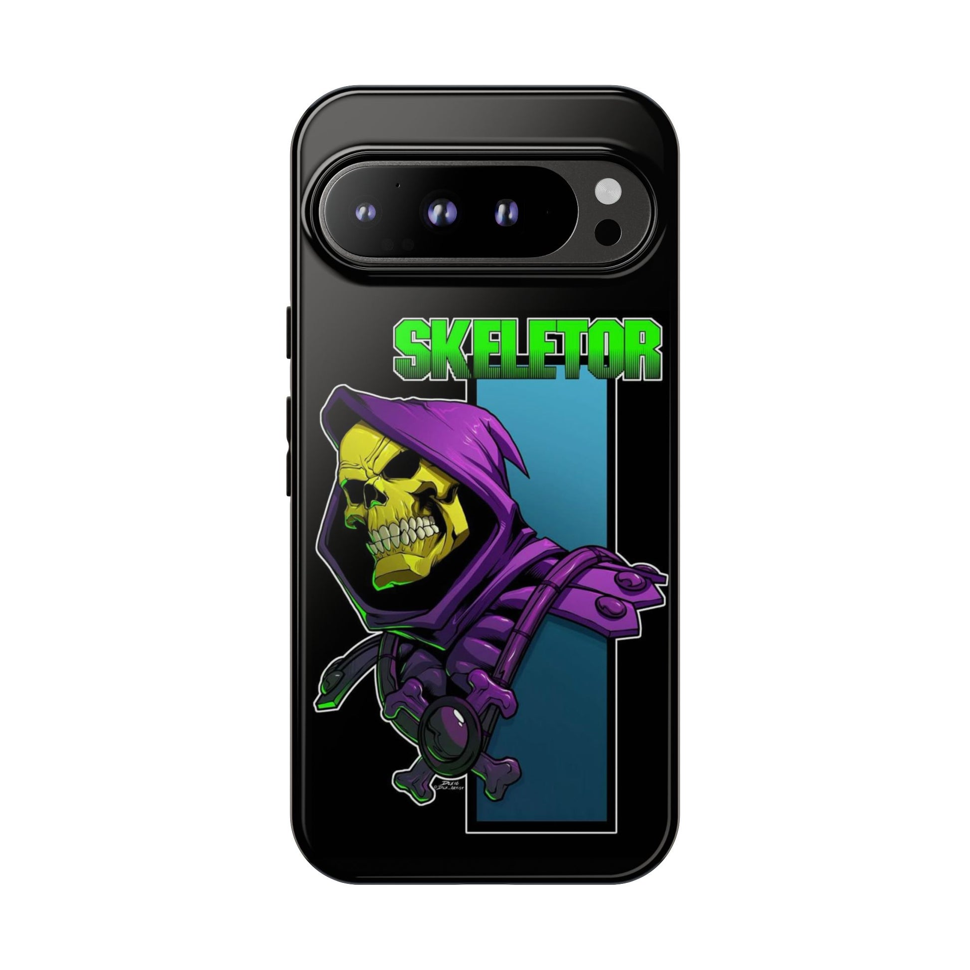 Skeletor Tough Cases for iPhones, Samsung, and Pixel