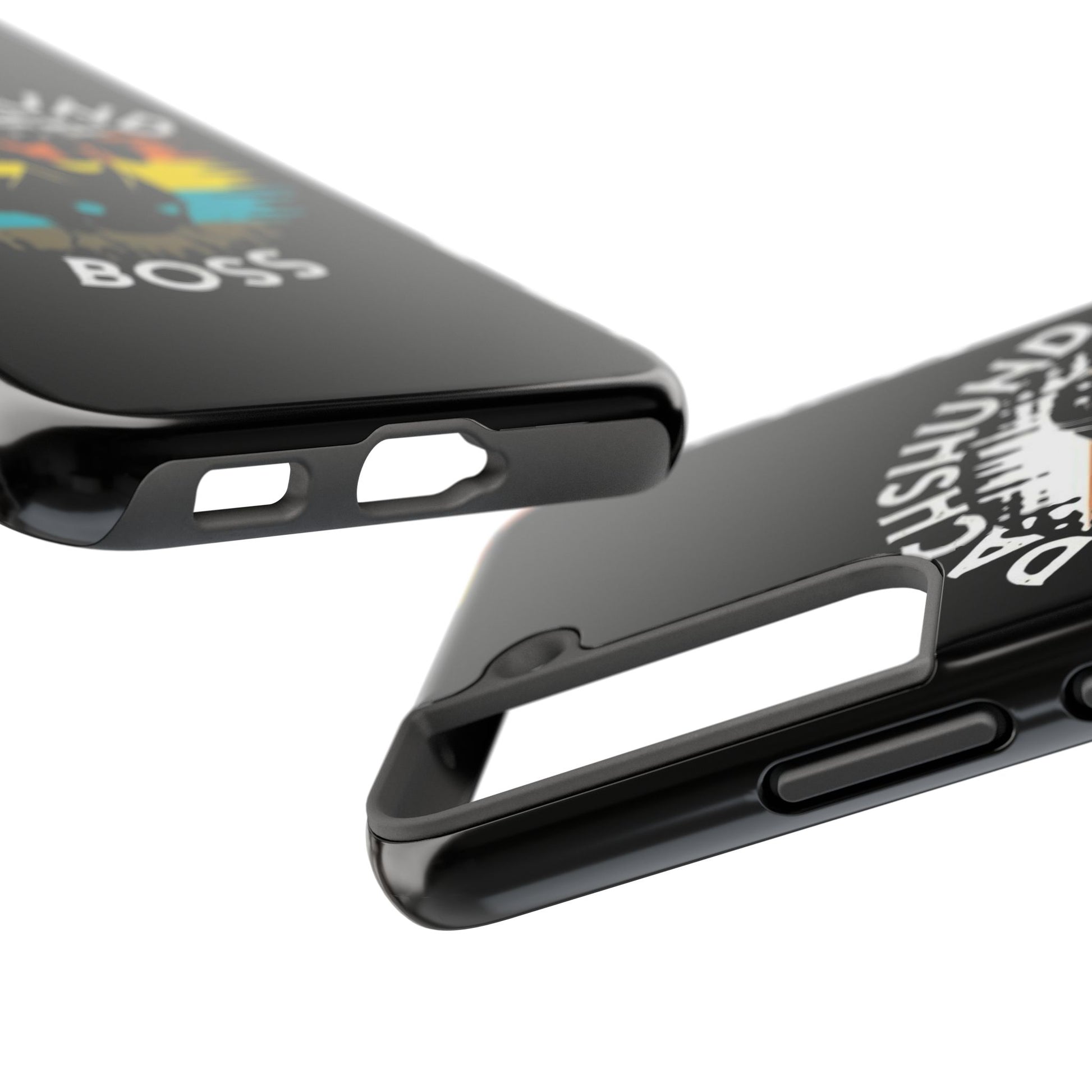 Dachshund Boss Theme Phone Cases for iPhones & Samsung Phones