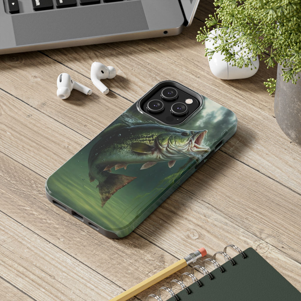 Large Mouth Bass Theme Phone Cases for iPhones & Samsung Phones