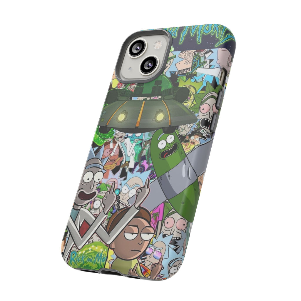 Rick and Morty Phone Case, Tough Cases for iPhones, Samsung, and Pixel