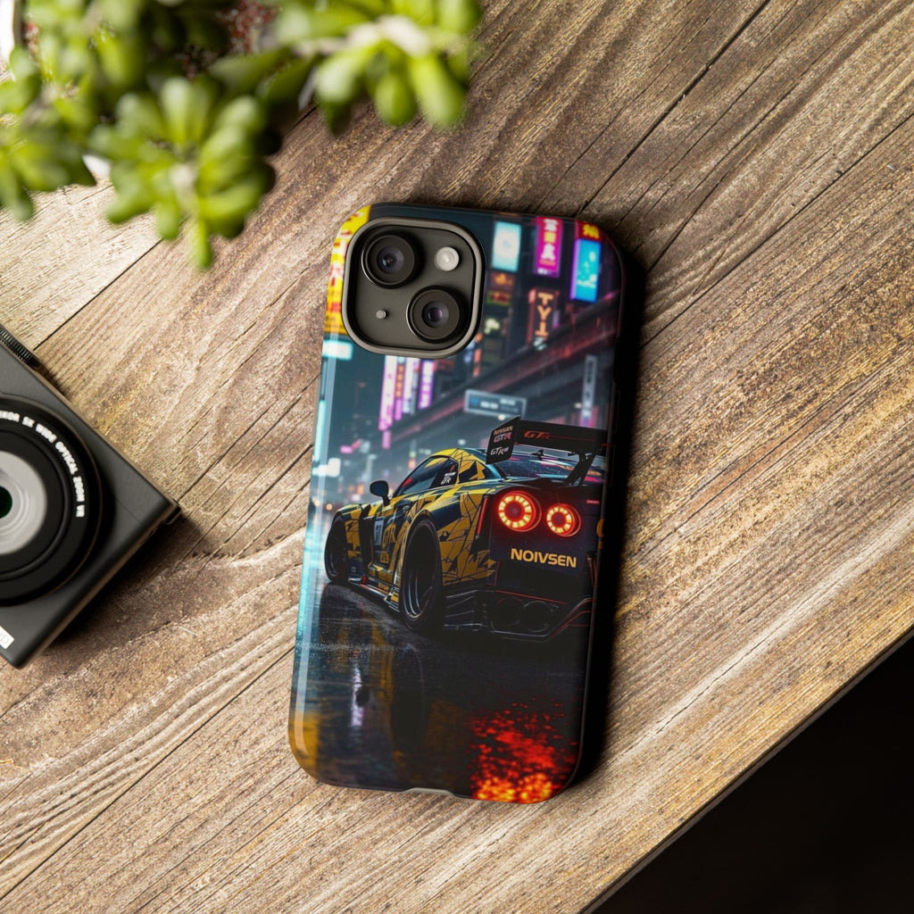 Nissan GTR in Japan Art Tough Cases for iPhones, Samsung, and Pixel