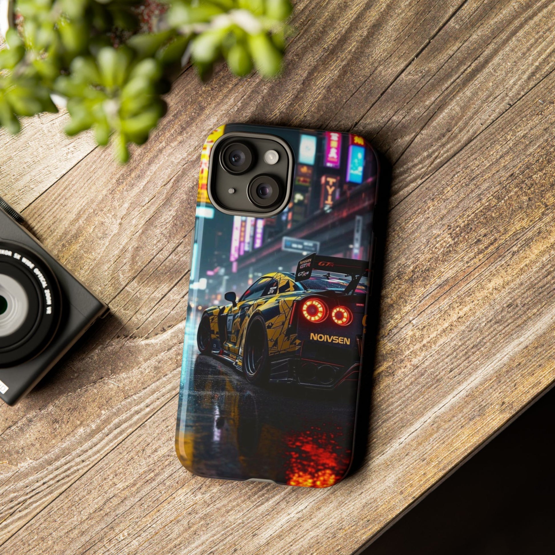 Nissan GTR in Japan Art Tough Cases for iPhones, Samsung, and Pixel