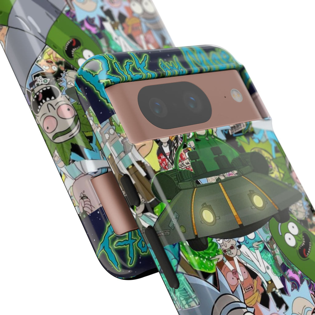 Rick and Morty Phone Case, Tough Cases for iPhones, Samsung, and Pixel