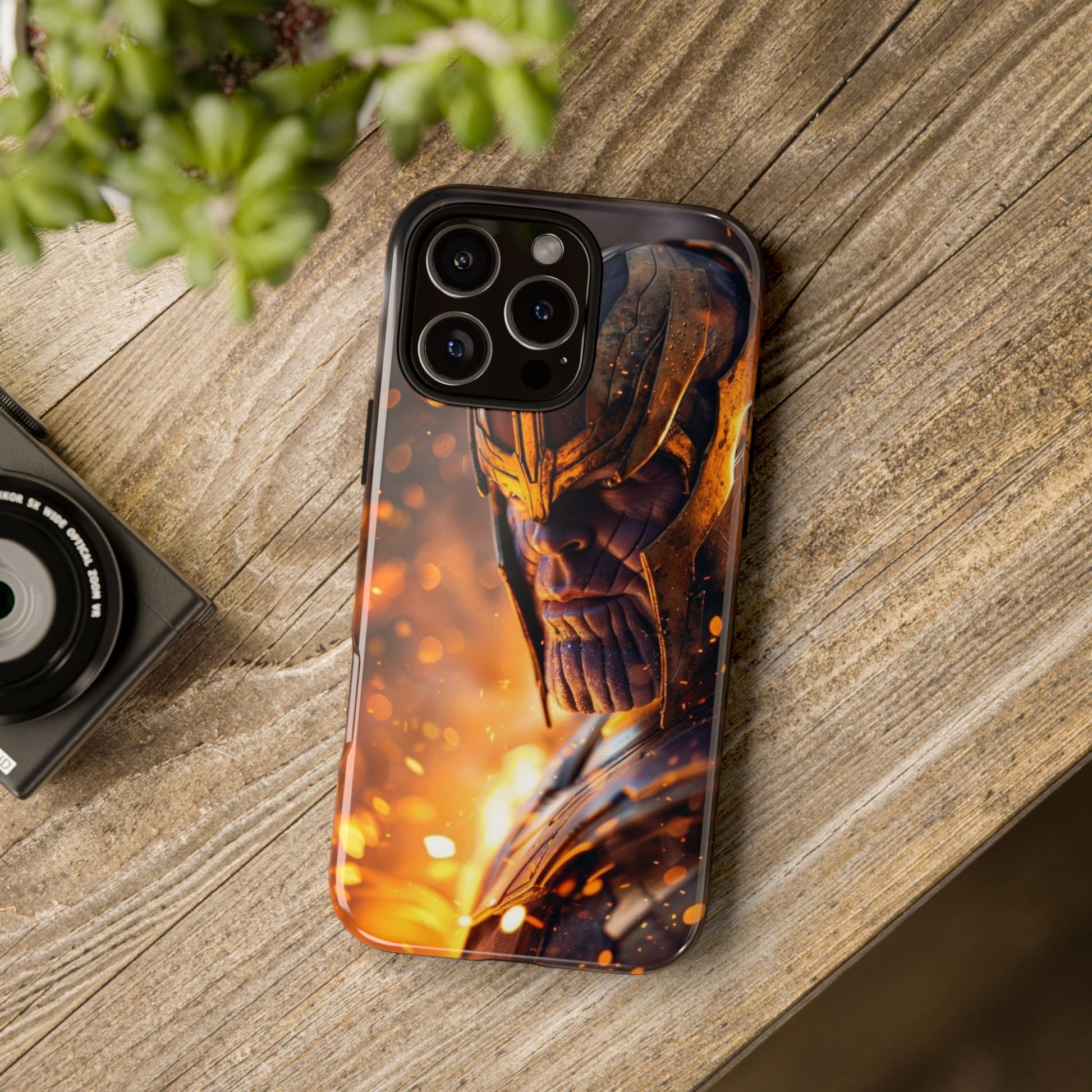 Marvel Villain Thanos Tough Cases for iPhones, Samsung, and Pixel