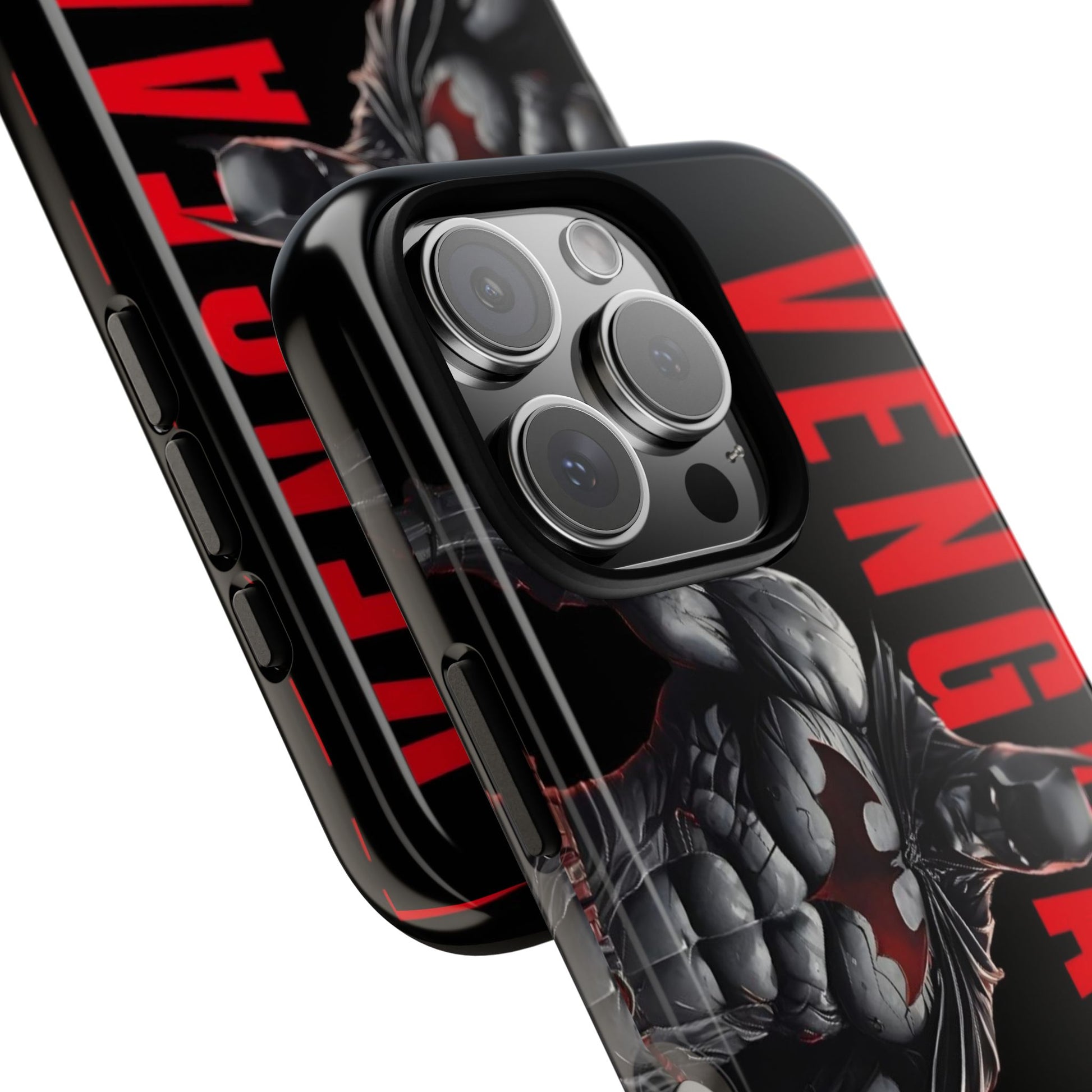 DC Comics Batman Vengence Tough Cases for iPhones, Samsung, and Pixel