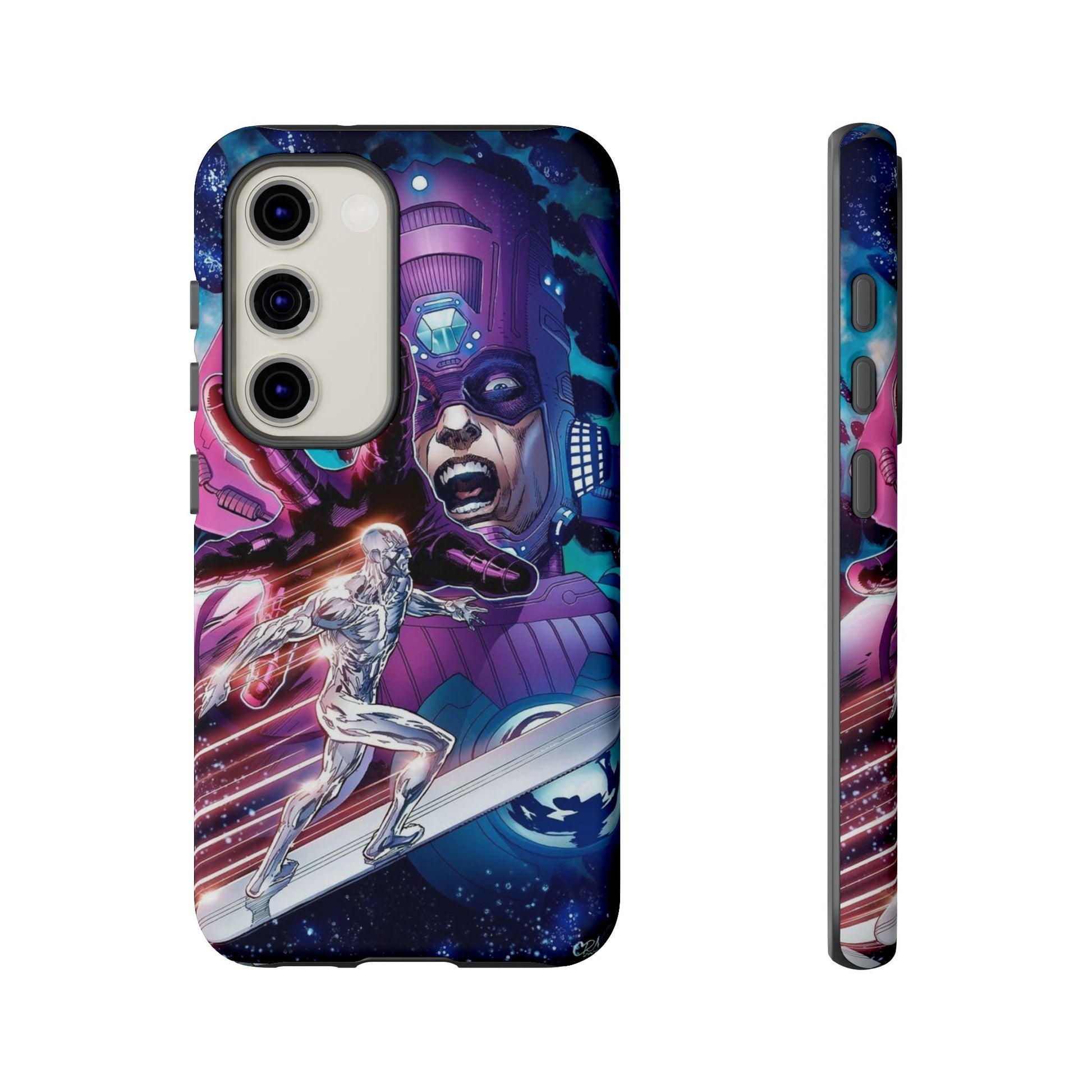 Galactus x Silver Surfer Marvel Phone Case, Tough Cases for iPhones, Samsung, and Pixel