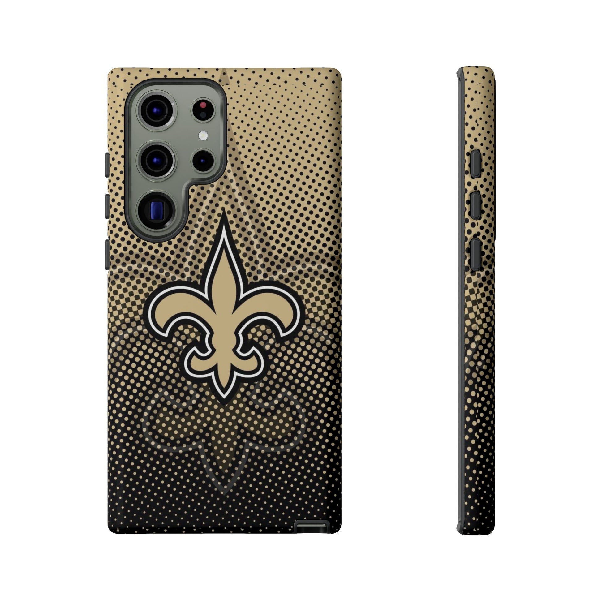 New Orleans Football Saints Logo Tough Cases for iPhones, Samsung, and Pixel