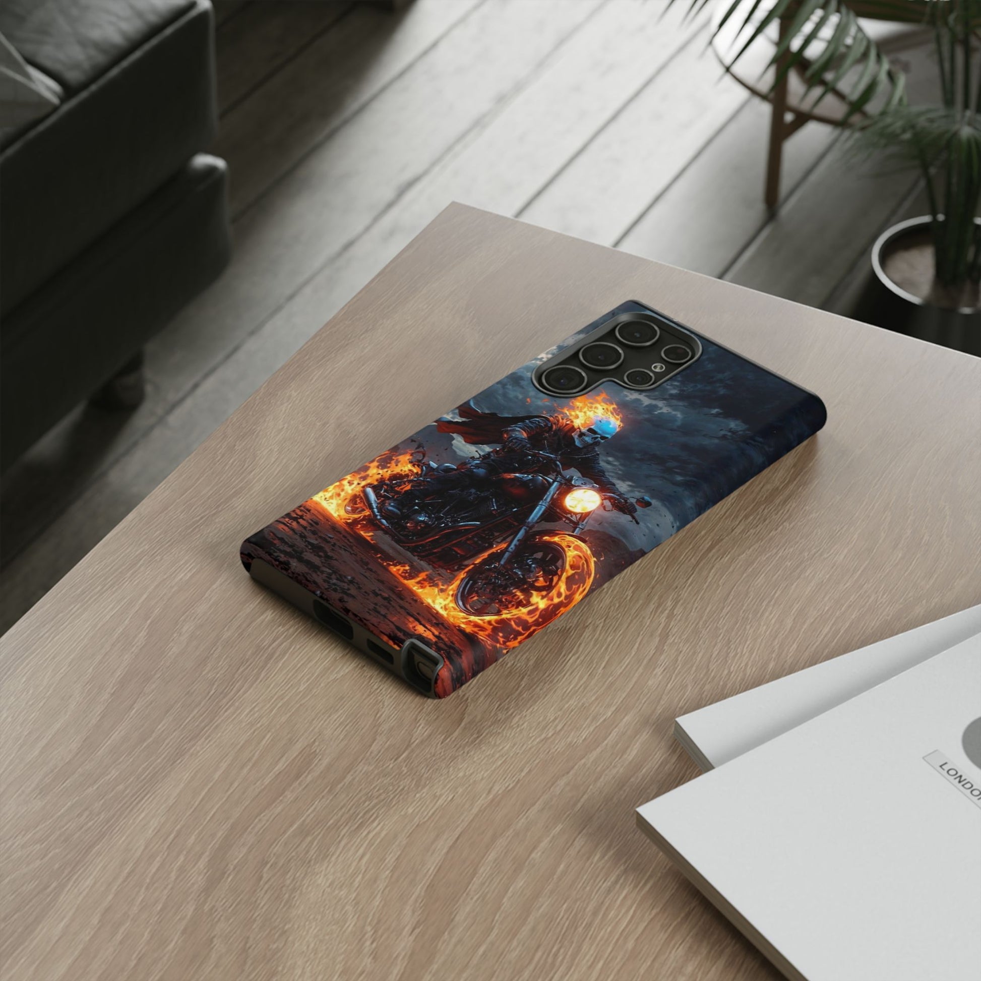 Marvel's Ghost Rider Tough Cases for iPhones, Samsung, and Pixel
