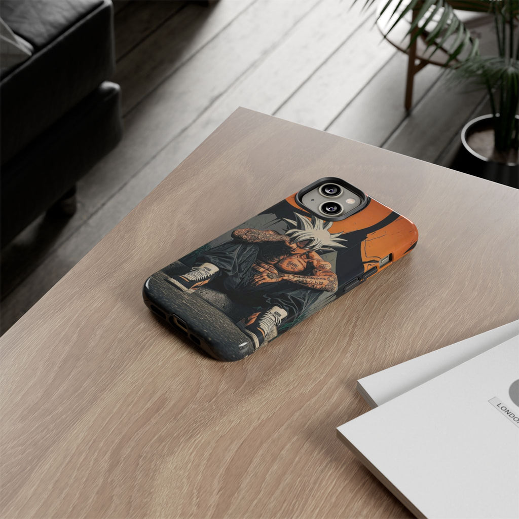 Anime DBZ Thug Tough Cases for iPhones, Samsung, and Pixel