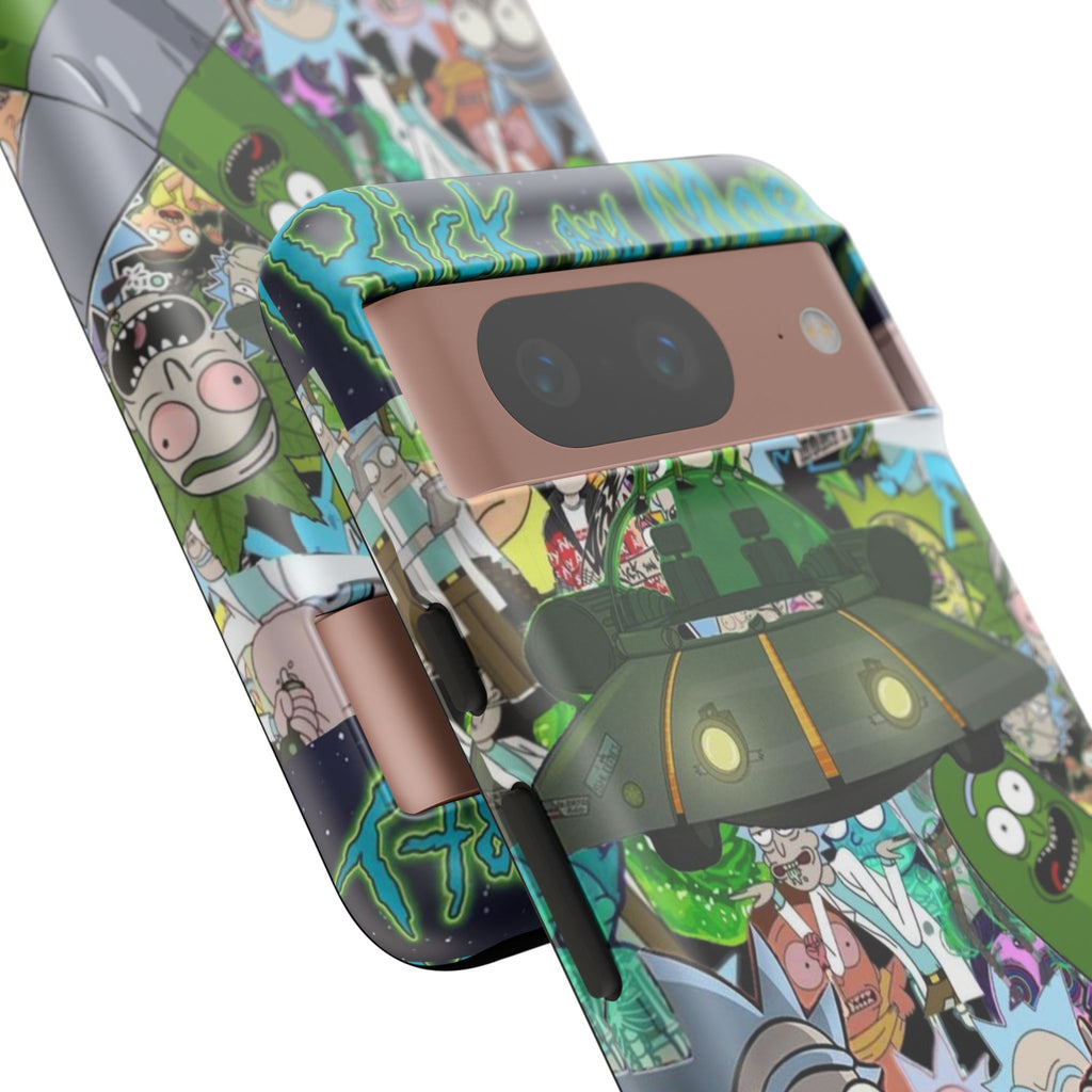 Rick and Morty Phone Case, Tough Cases for iPhones, Samsung, and Pixel