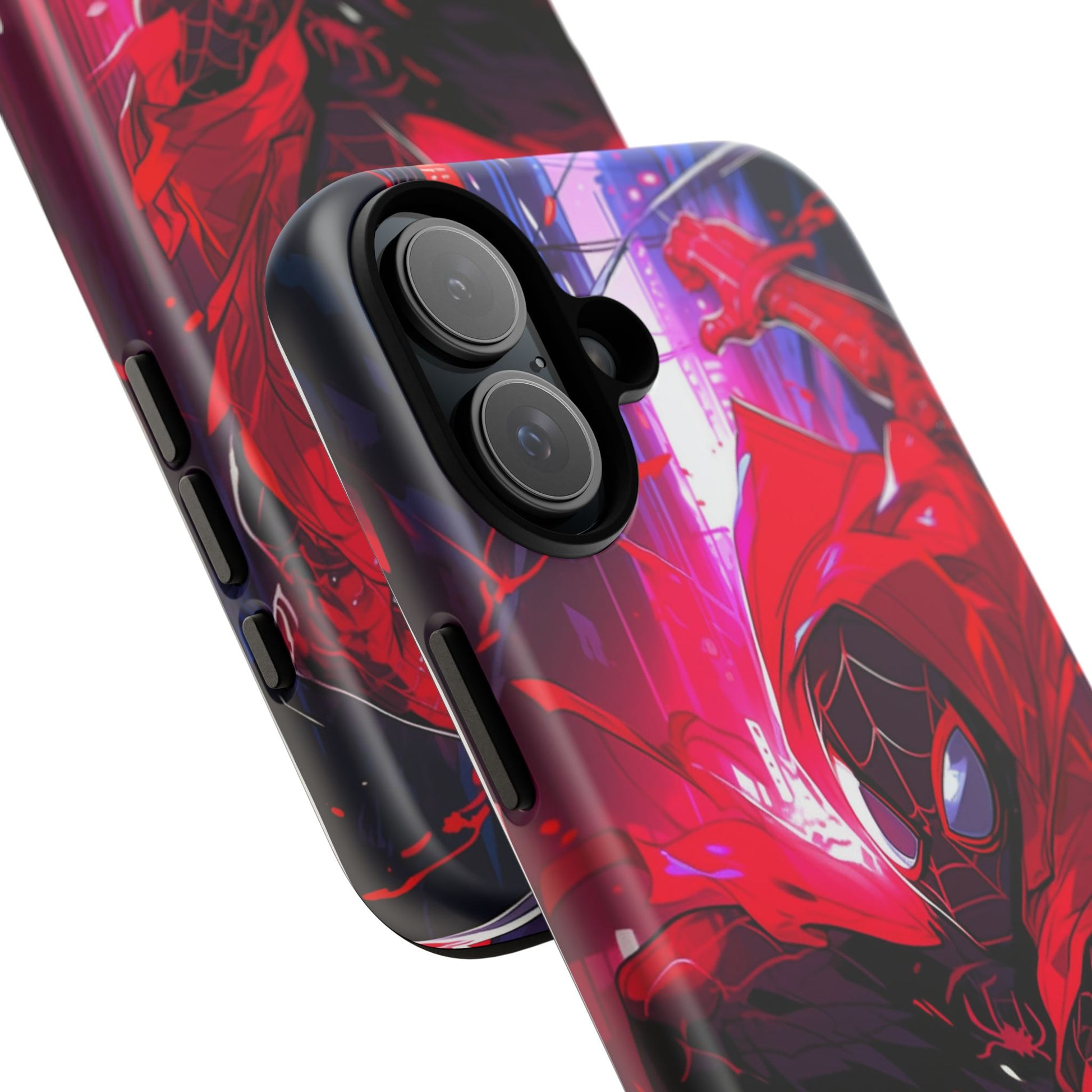 Miles Morales Spiderman Phone Case, Tough Cases for iPhones, Samsung, and Pixel