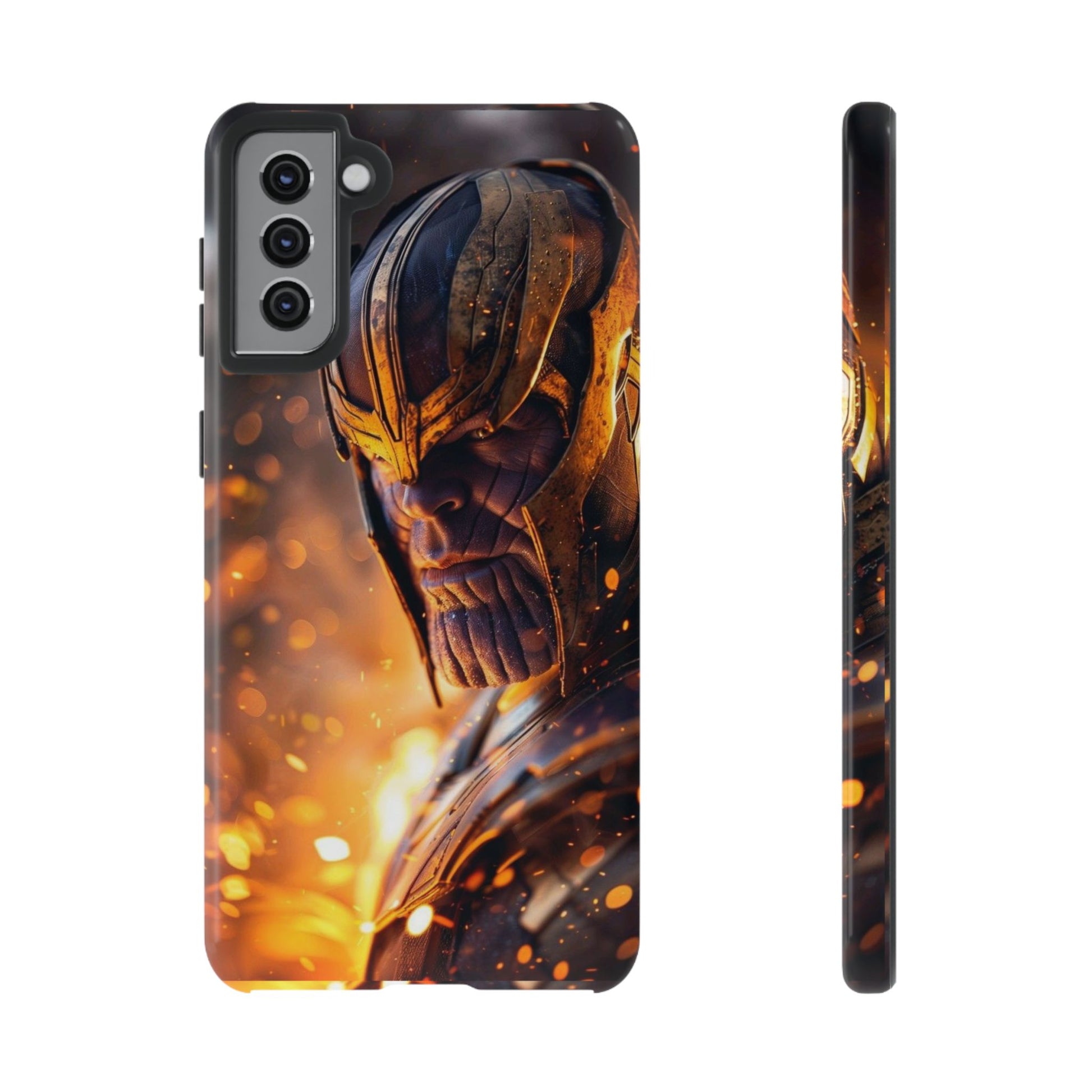 Marvel Villain Thanos Tough Cases for iPhones, Samsung, and Pixel