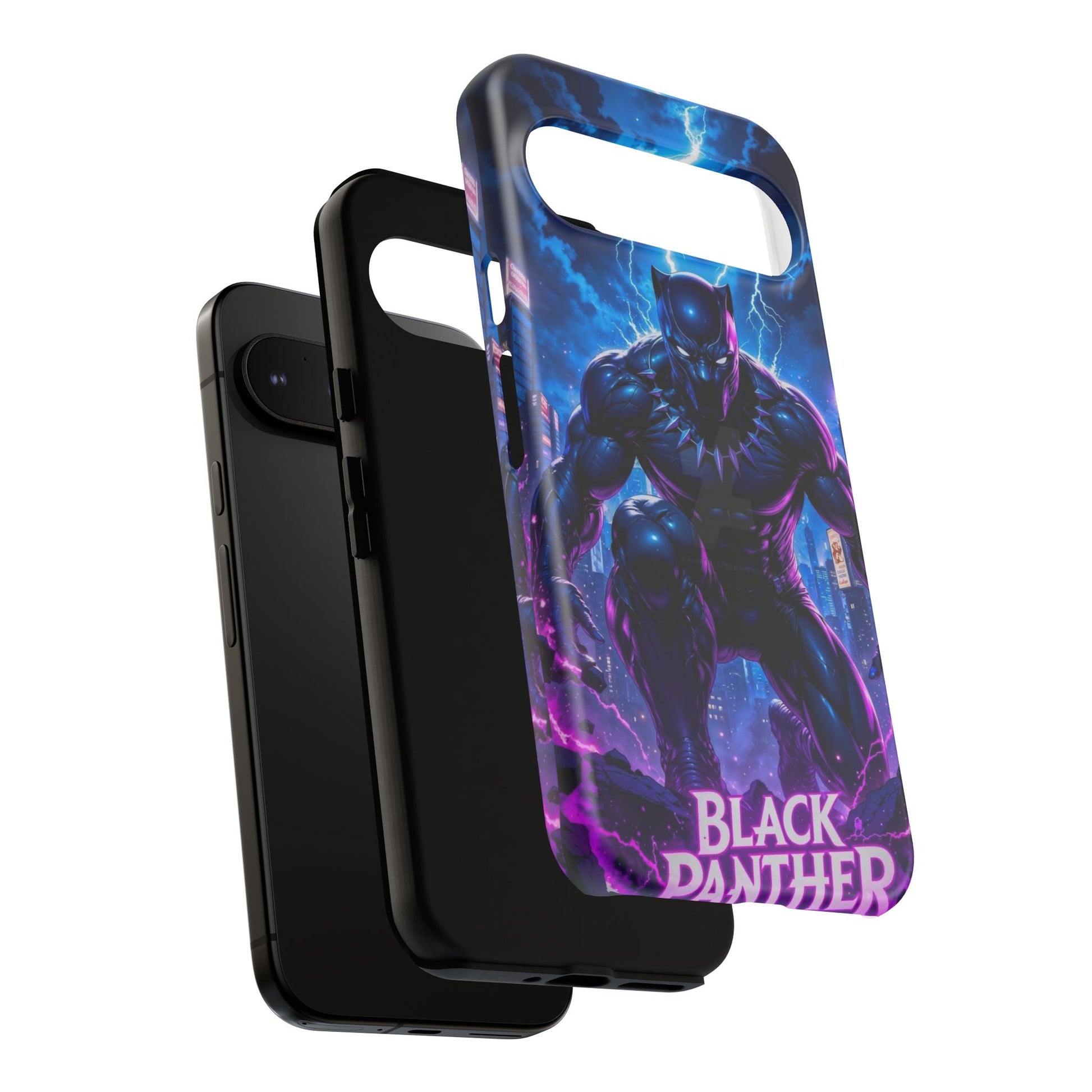 Black Panther Phone Case, Tough Cases for iPhones, Samsung, and Pixel