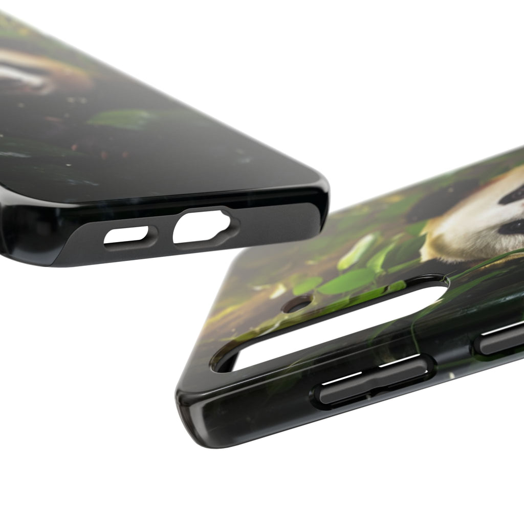 Smiling Panda Theme Phone Cases for iPhones & Samsung Phones