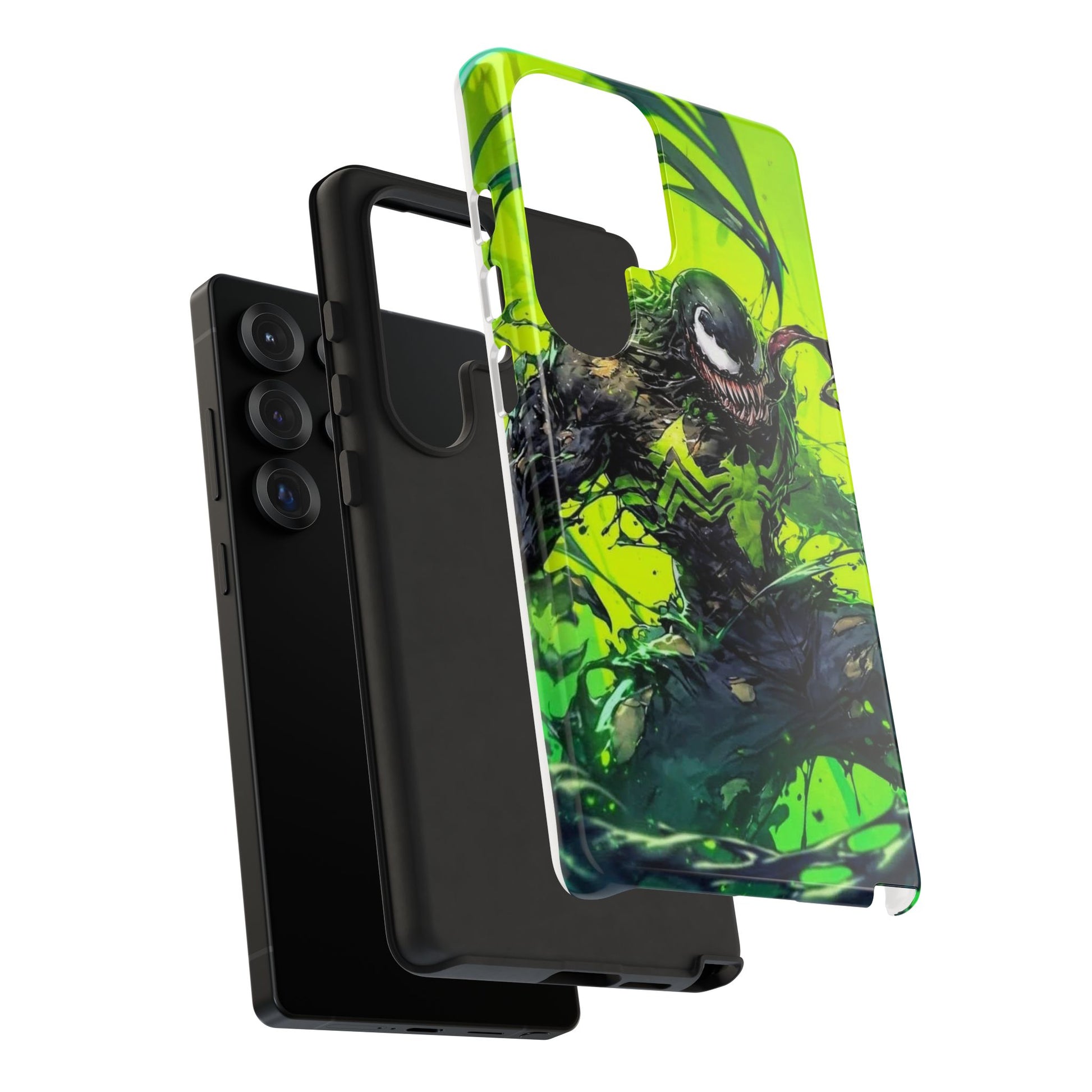 Evil Venom Phone Case, Tough Cases, Marvel Comics Phone for iPhones, Samsung, and Pixel