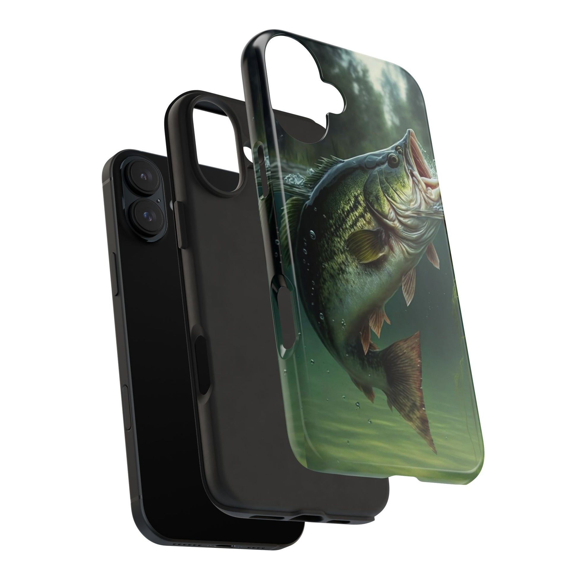 Large Mouth Bass Theme Phone Cases for iPhones & Samsung Phones