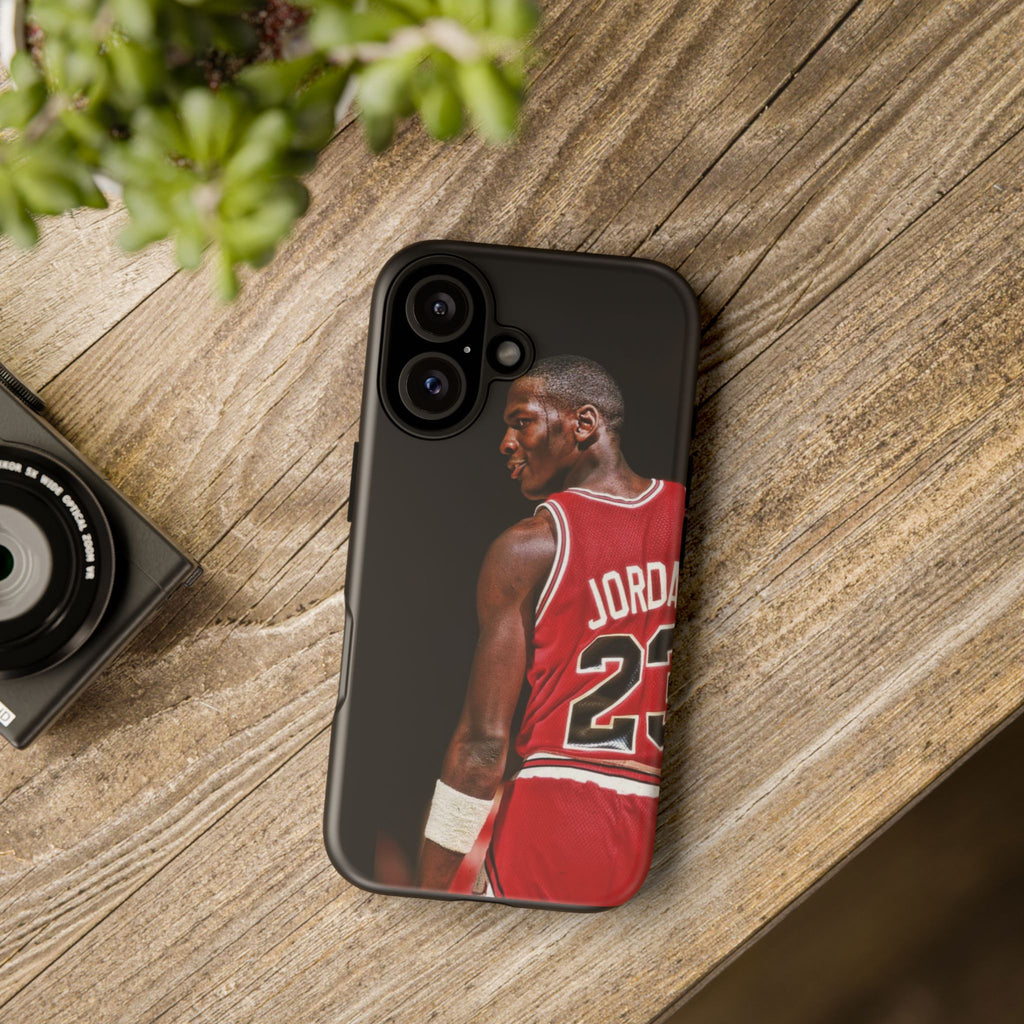 Basketball Legend Michael Jordan Tough Cases for iPhones, Samsung, and Pixel