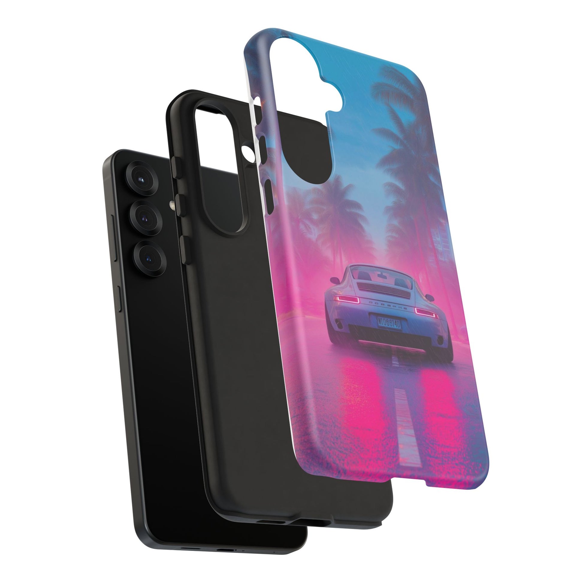 Miami Vice Porsche Phone Case for iPhone, Samsung Galaxy, & Pixel Phones