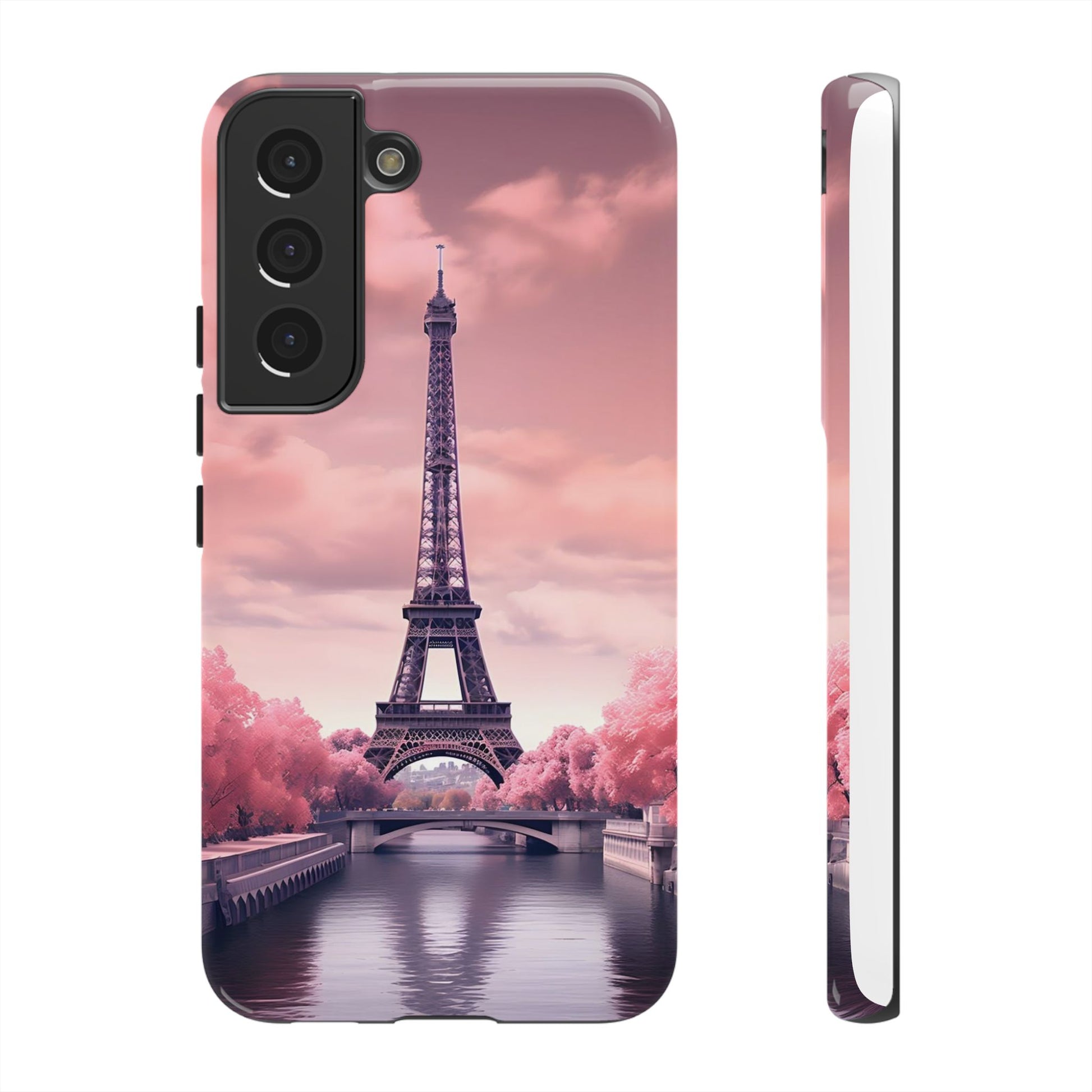 Eiffel Tower Paris Tough Cases for iPhones, Samsung, and Pixel