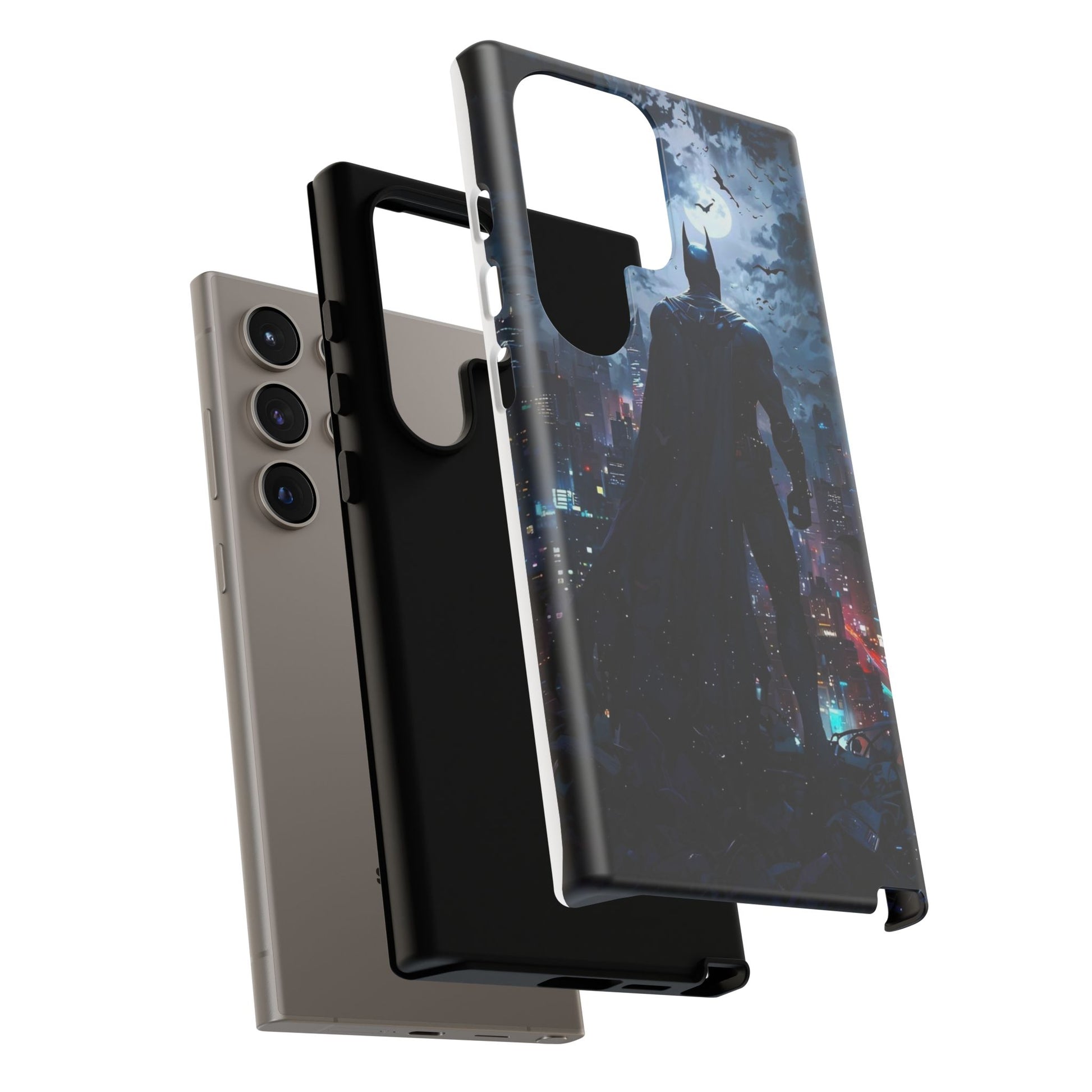 Gotham City Batman Tough Cases for iPhones, Samsung, and Pixel