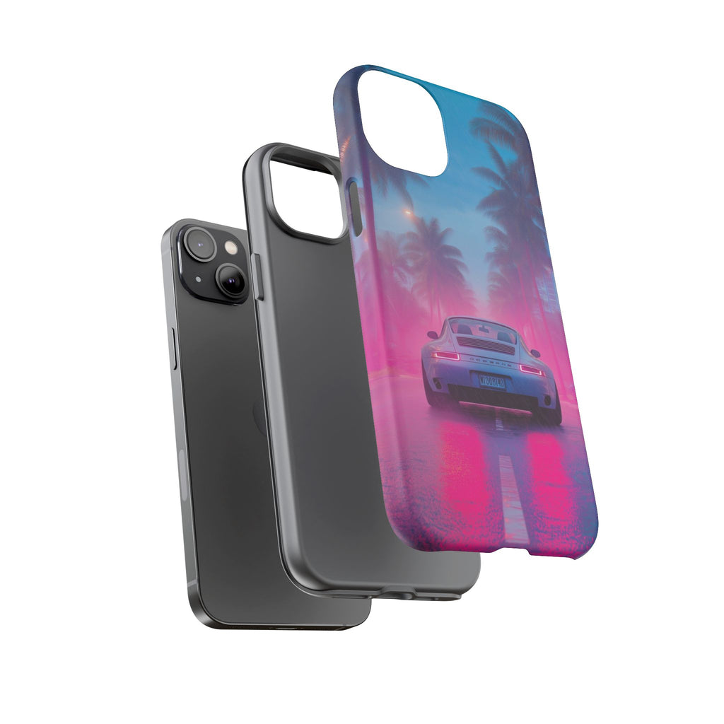 Miami Vice Porsche Phone Case for iPhone, Samsung Galaxy, & Pixel Phones