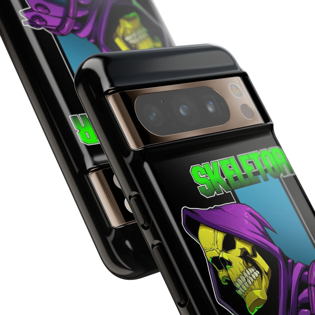 Skeletor Tough Cases for iPhones, Samsung, and Pixel