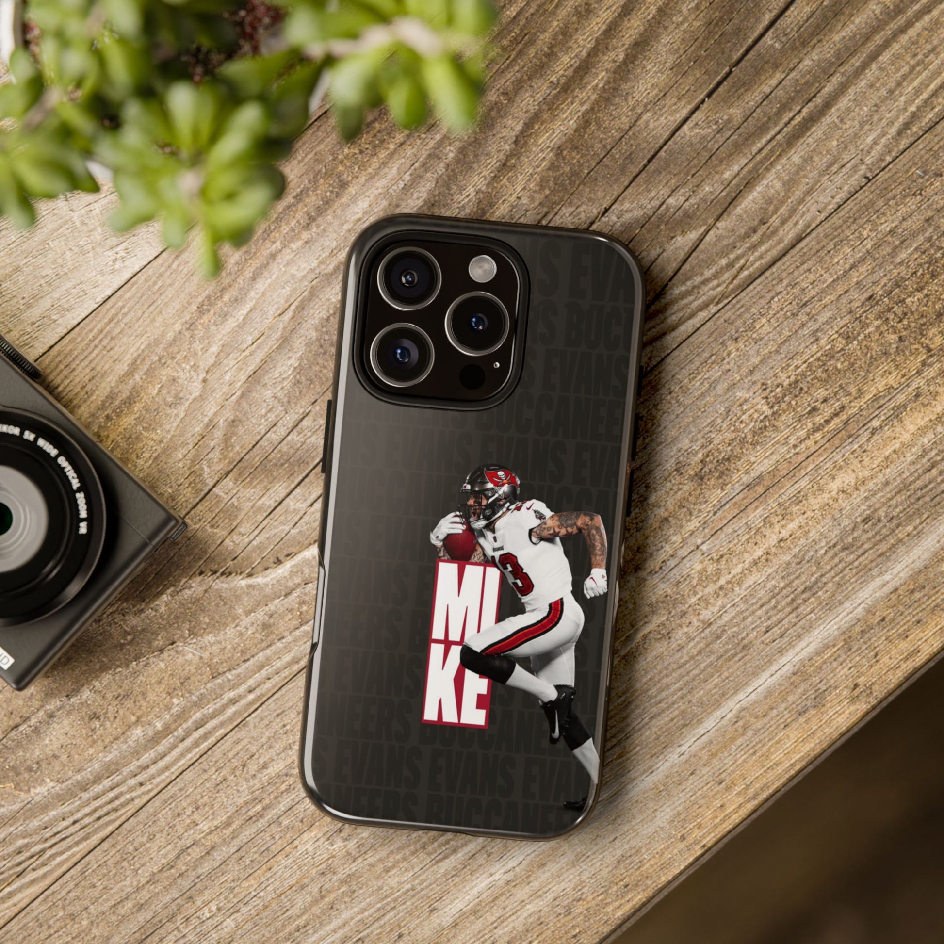 Mike Evans Football Tampa Bay Buccaneers Tough Cases for iPhones, Samsung, and Pixel