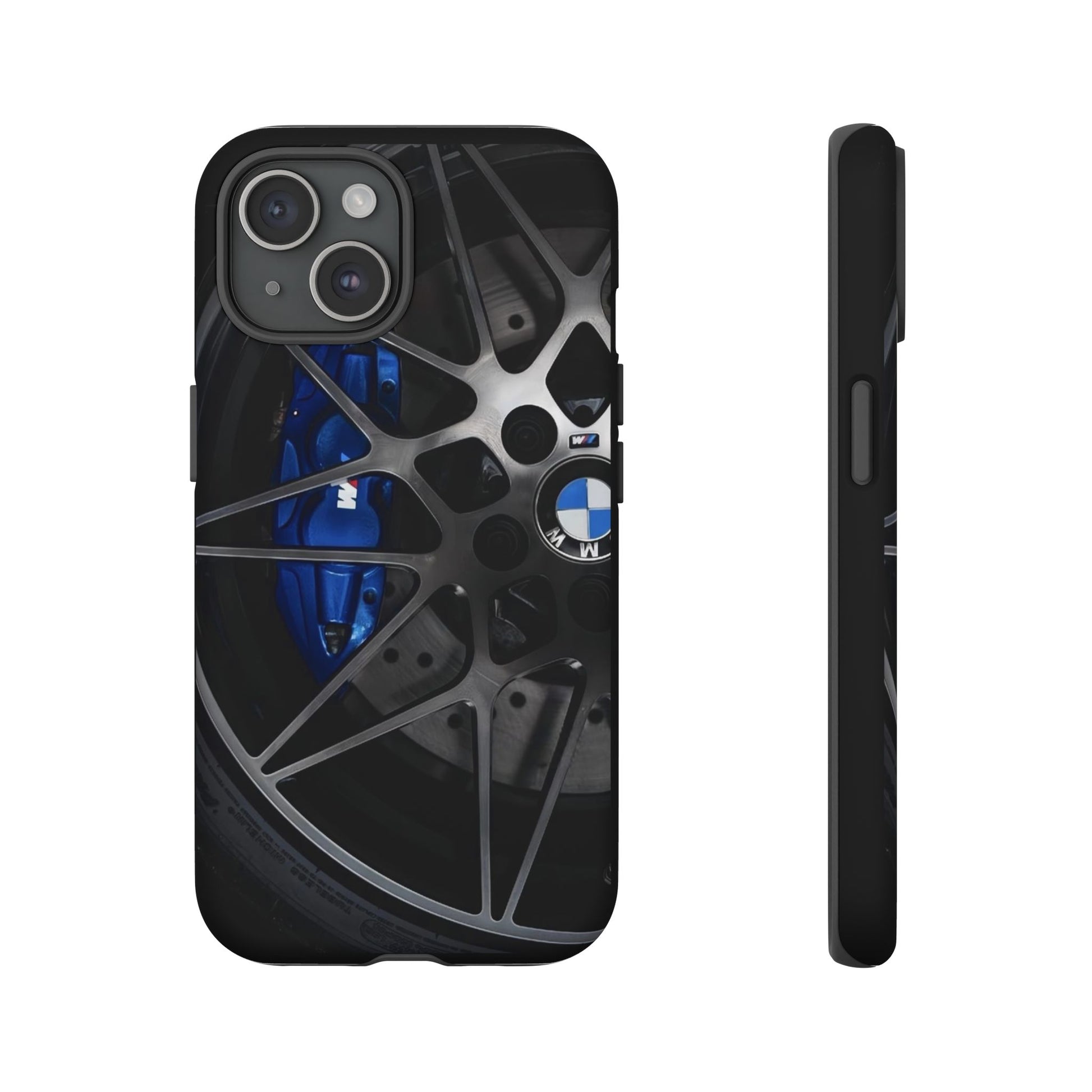 BMW M3 Racing Wheels Tough Cases for iPhones, Samsung, and Pixel
