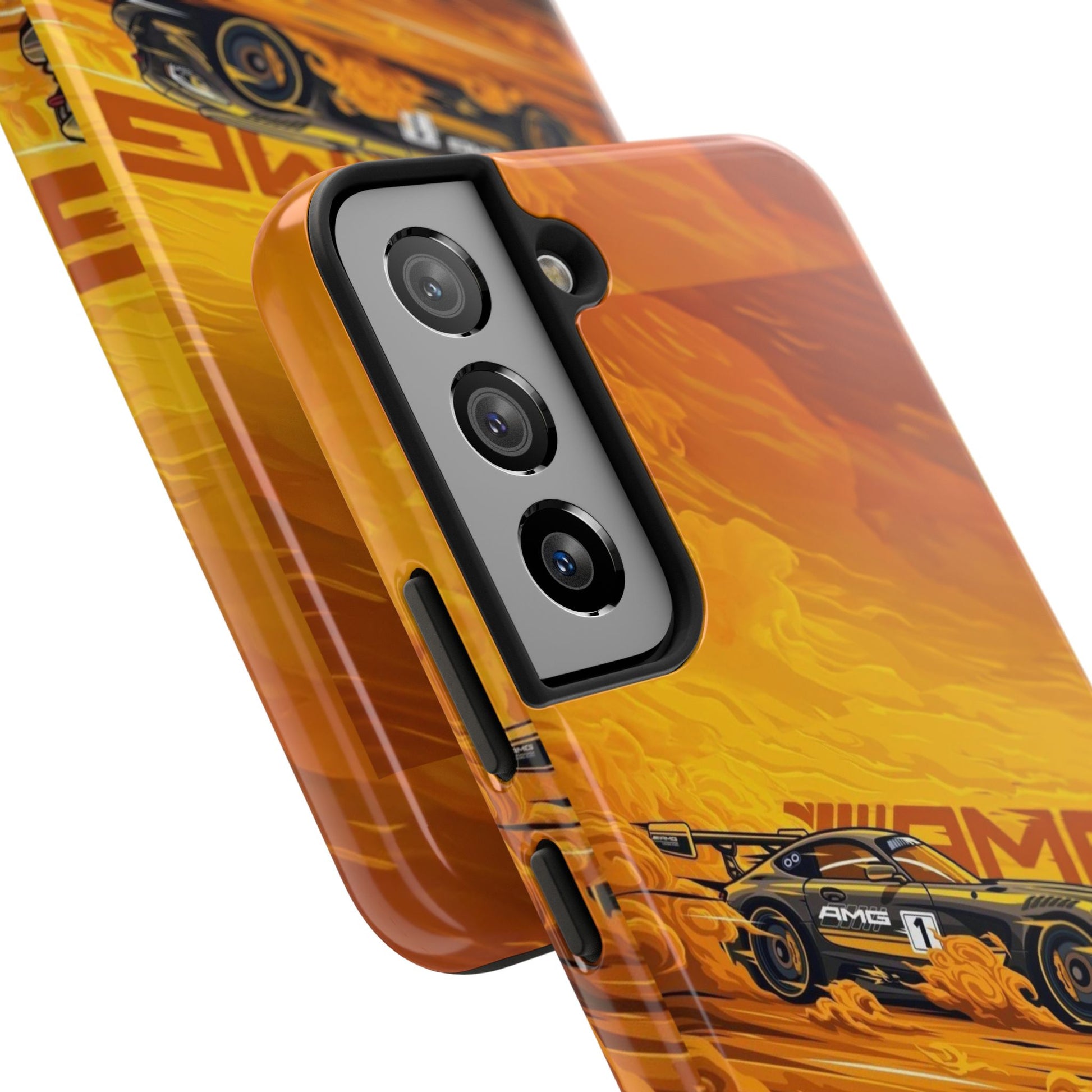 AMG Racing Sports Car Themed Phone Cases for Iphones & Samsung Phones