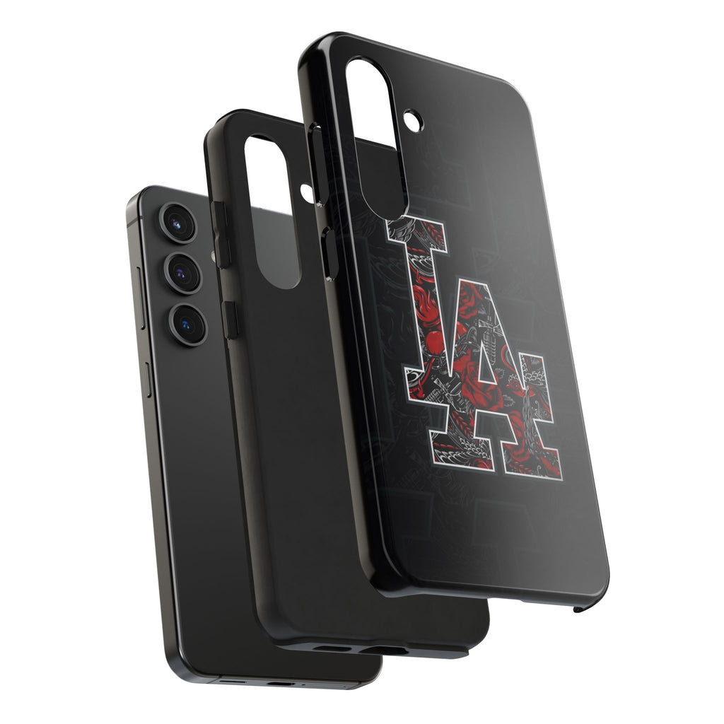 L.A.  Logo Art Inspired 2 Piece Iphone & Samsung Durable Phone Case