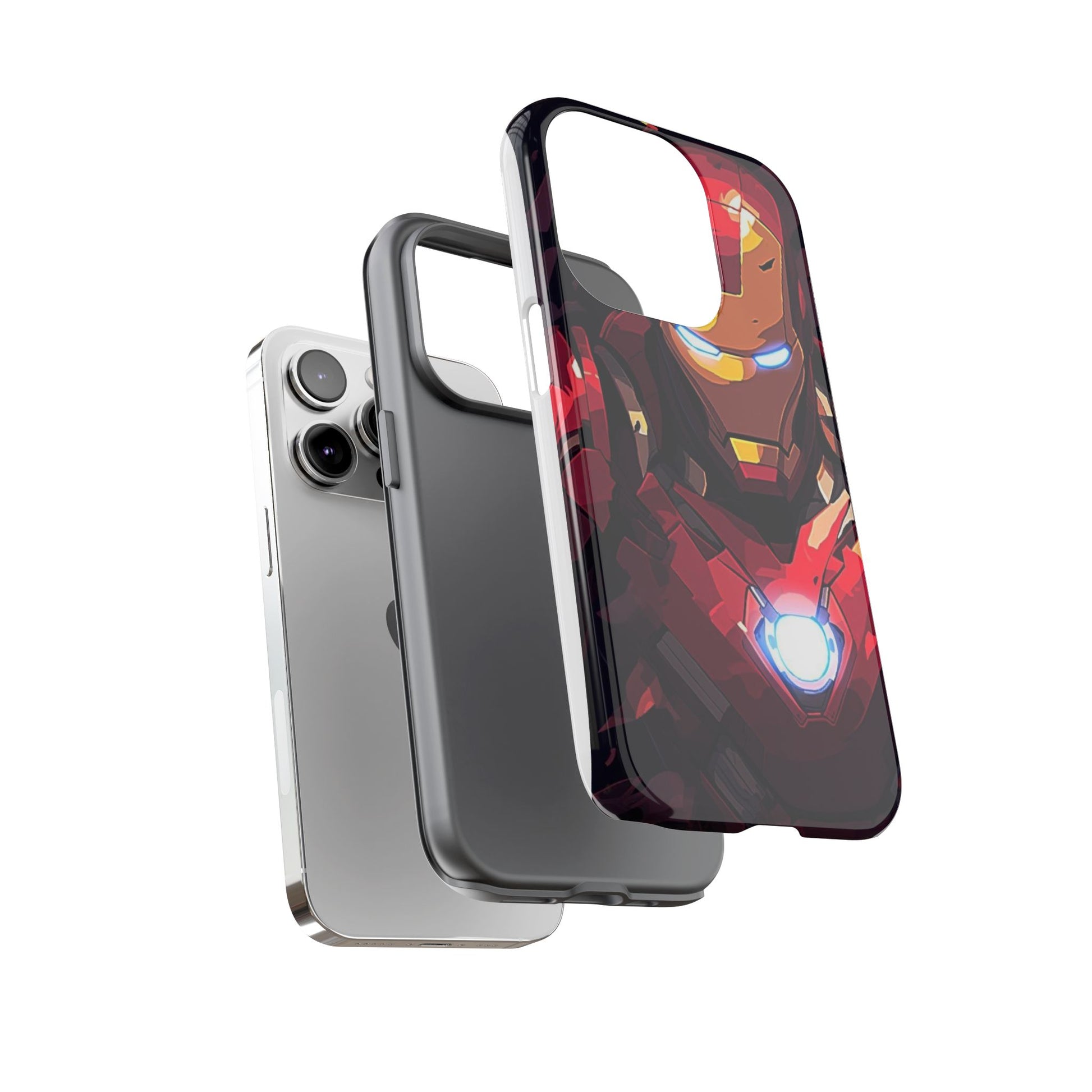 Invincible Iron Man Tough Cases for iPhones, Samsung, and Pixel