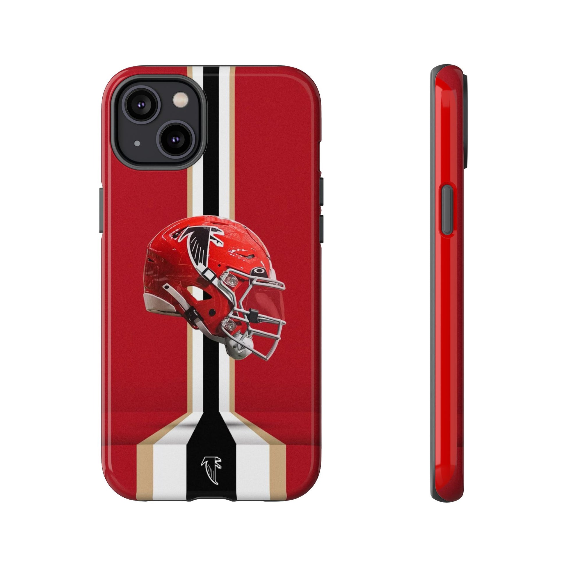 Atlanta Falcons Football Helmet Logo Tough Cases for iPhones, Samsung, and Pixel