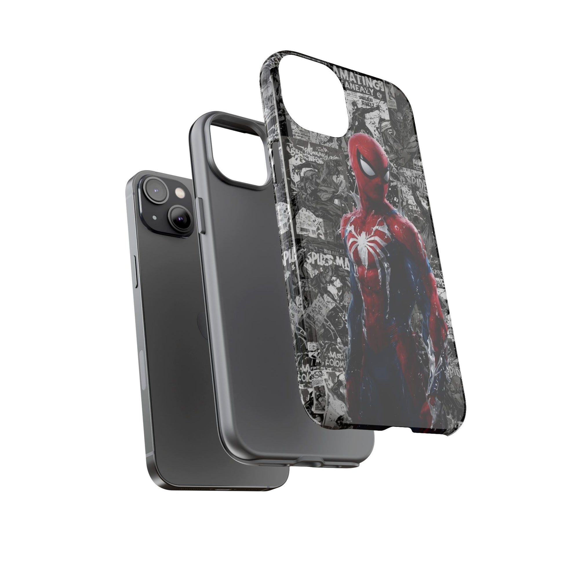 Spiderman Phone Case, Tough Cases for iPhones, Samsung, and Pixel