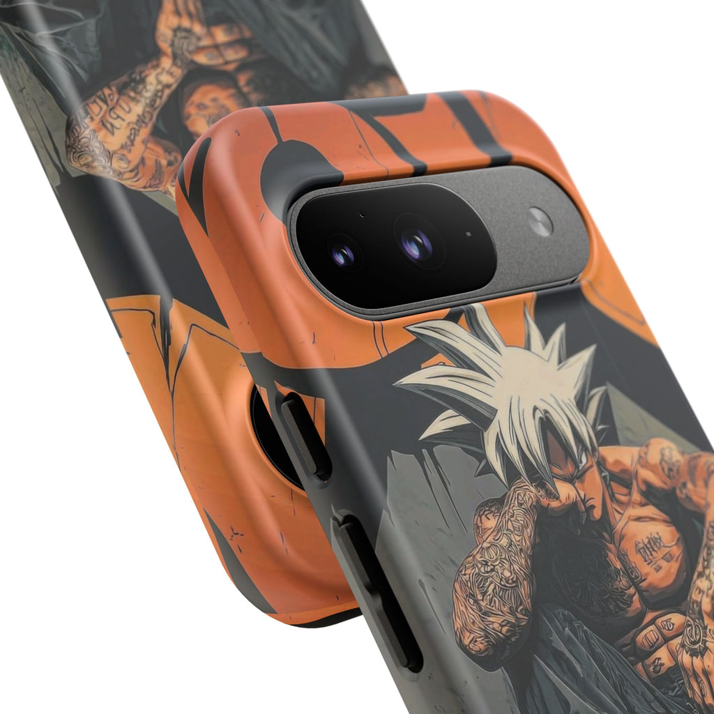 Anime DBZ Thug Tough Cases for iPhones, Samsung, and Pixel