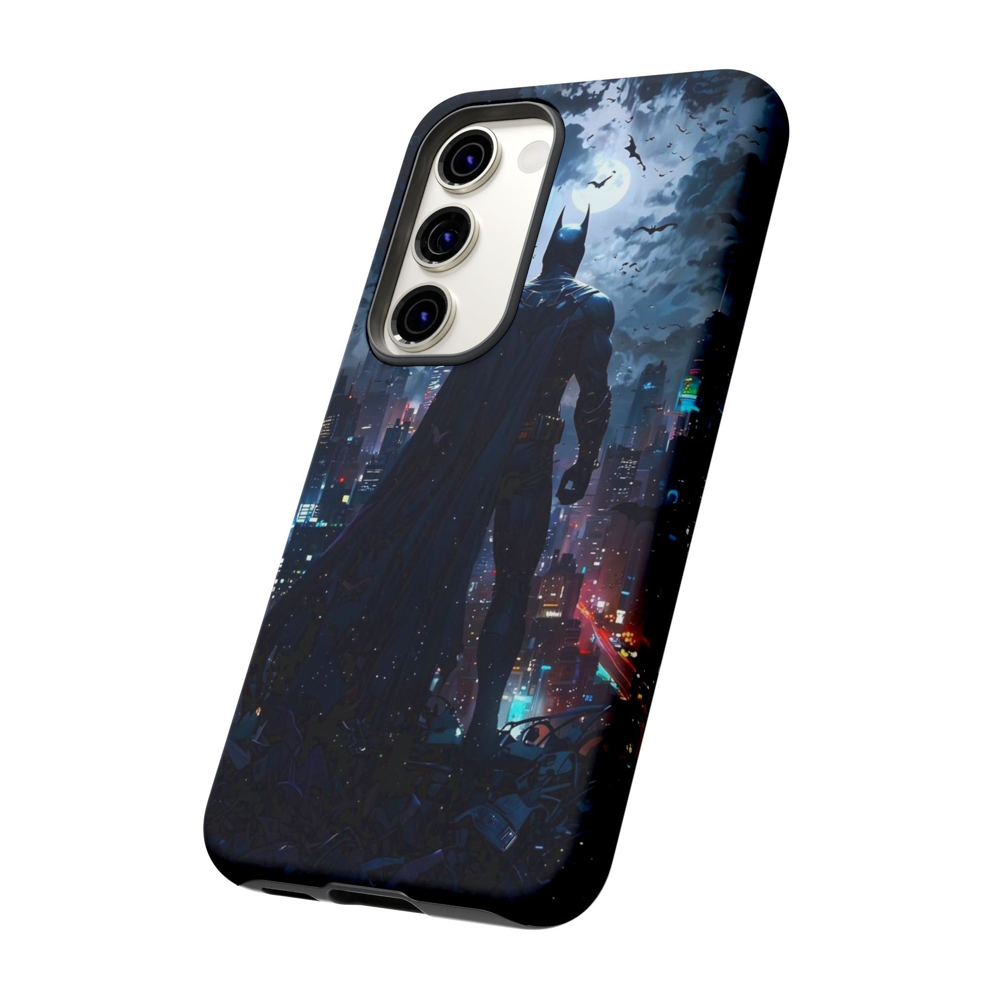 Gotham City Batman Tough Cases for iPhones, Samsung, and Pixel
